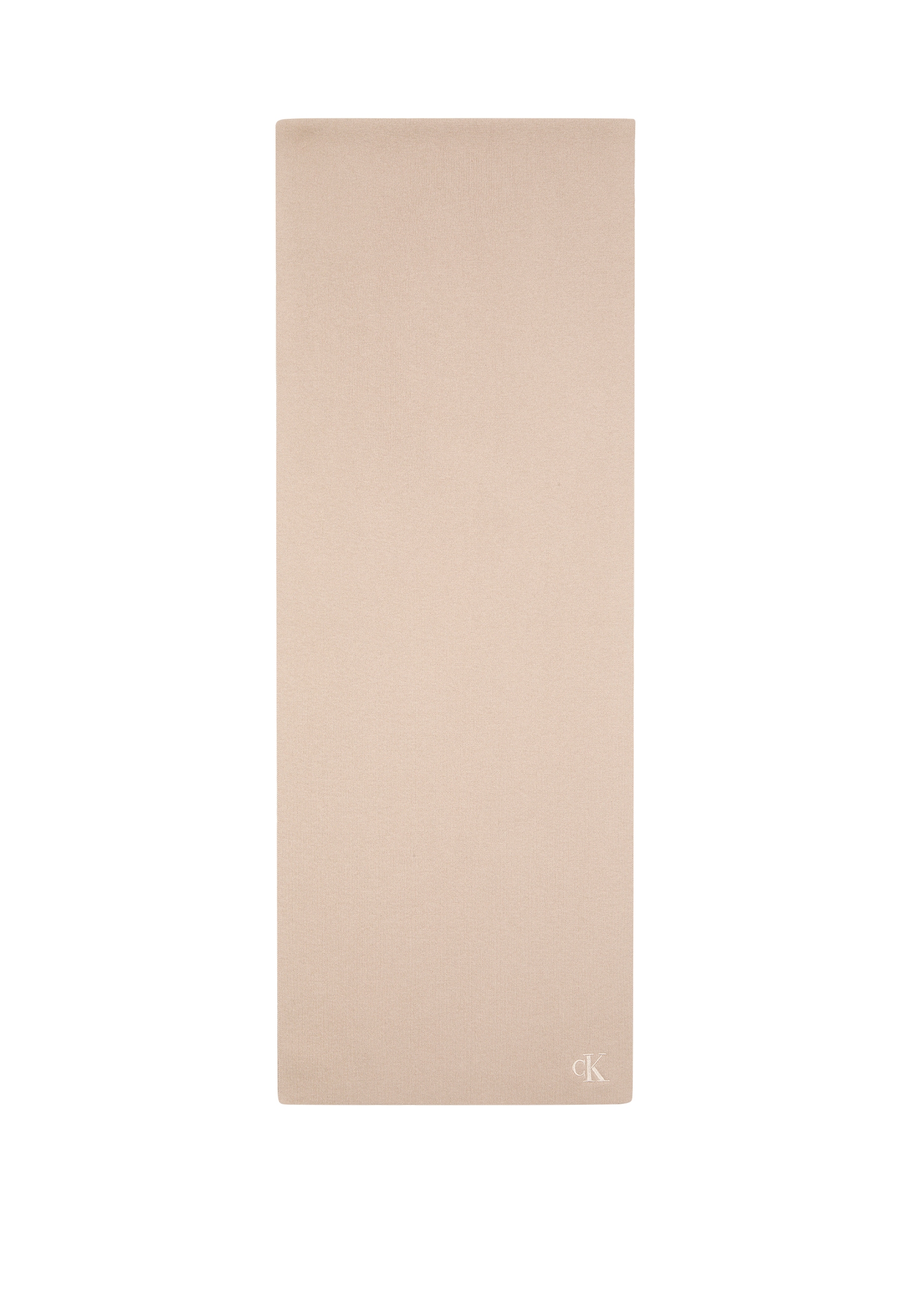 Calvin Klein Modetuch »CK FINE RIB SCARF« mit klassischem unifarbenen Design in grau