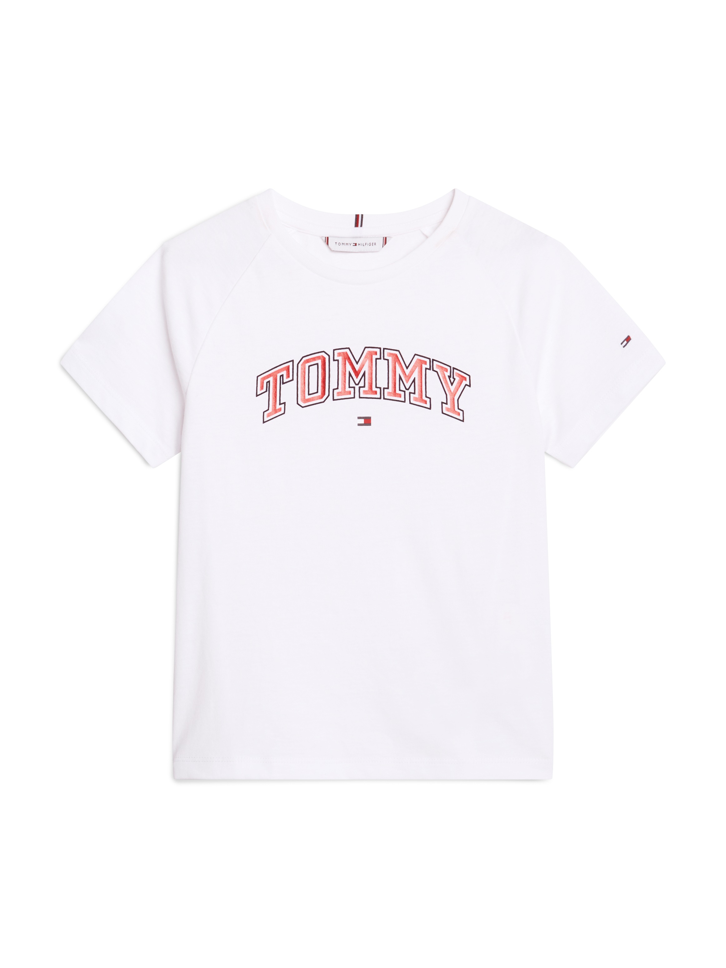 Tommy Hilfiger Kurzarmshirt »VARSIY FOIL REG TEE SS«, Kinder bis 16 Jahre mit Logoprägung