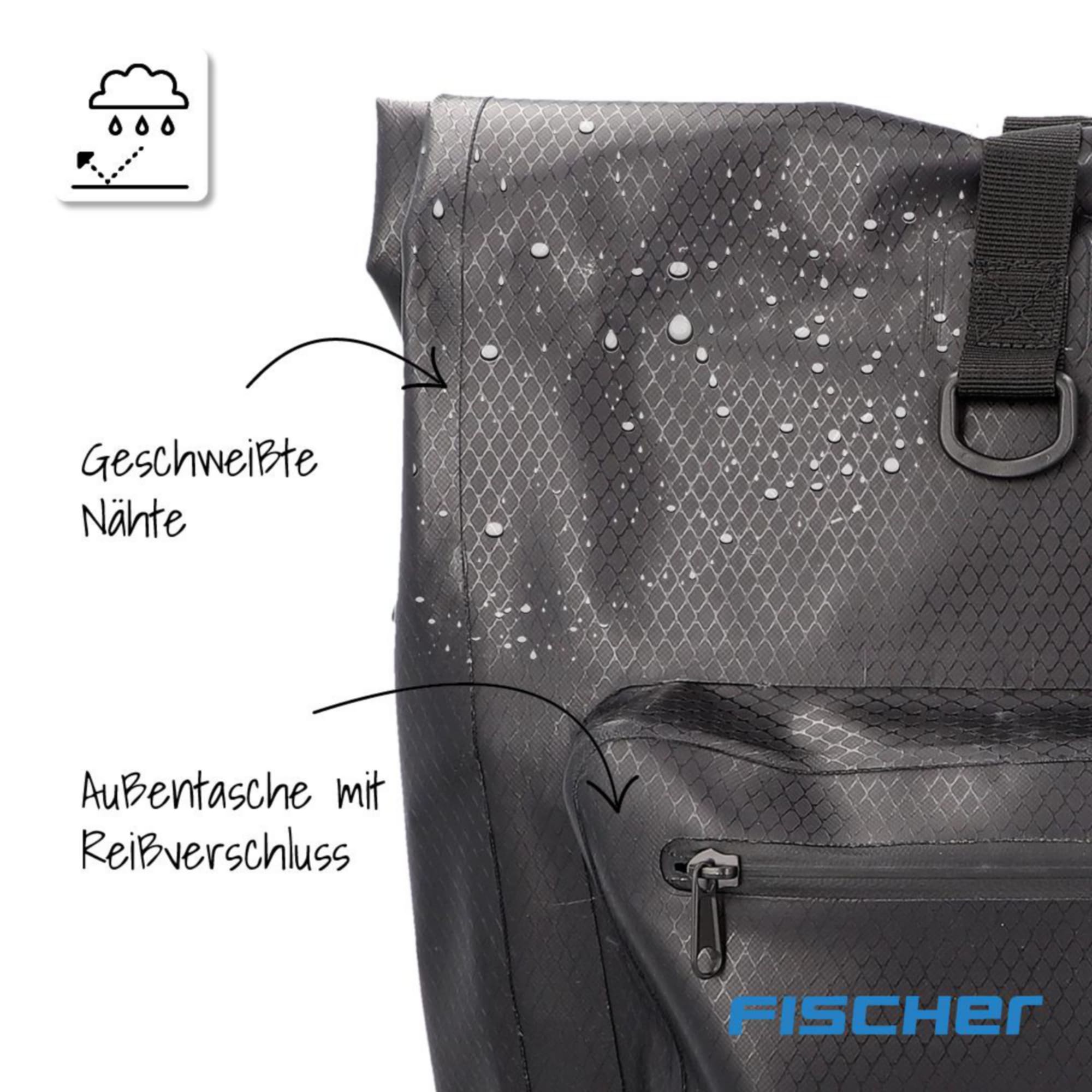 FISCHER Fahrrad Gepäckträgertasche »PLUS Terra«
