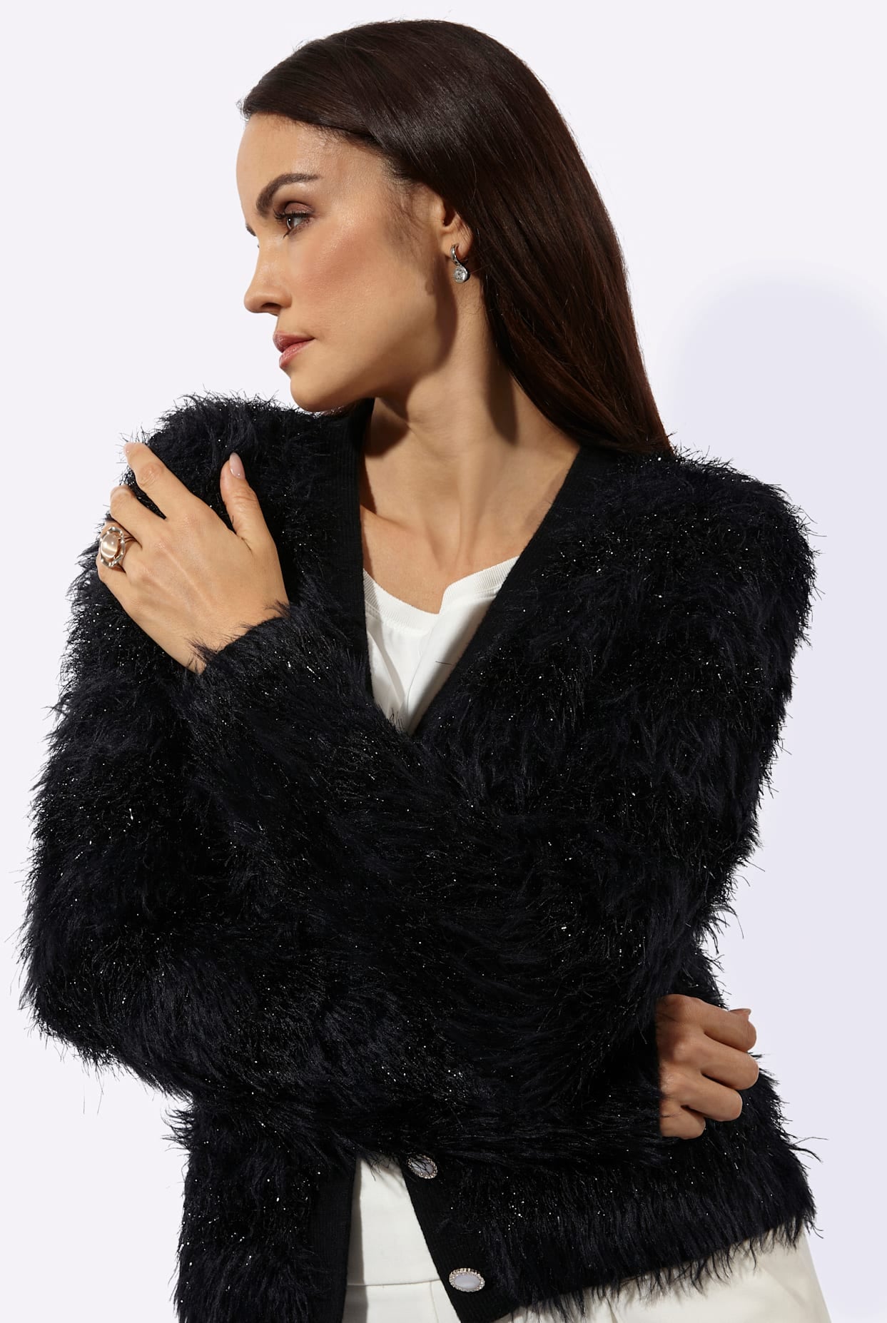 creation L Strickjacke