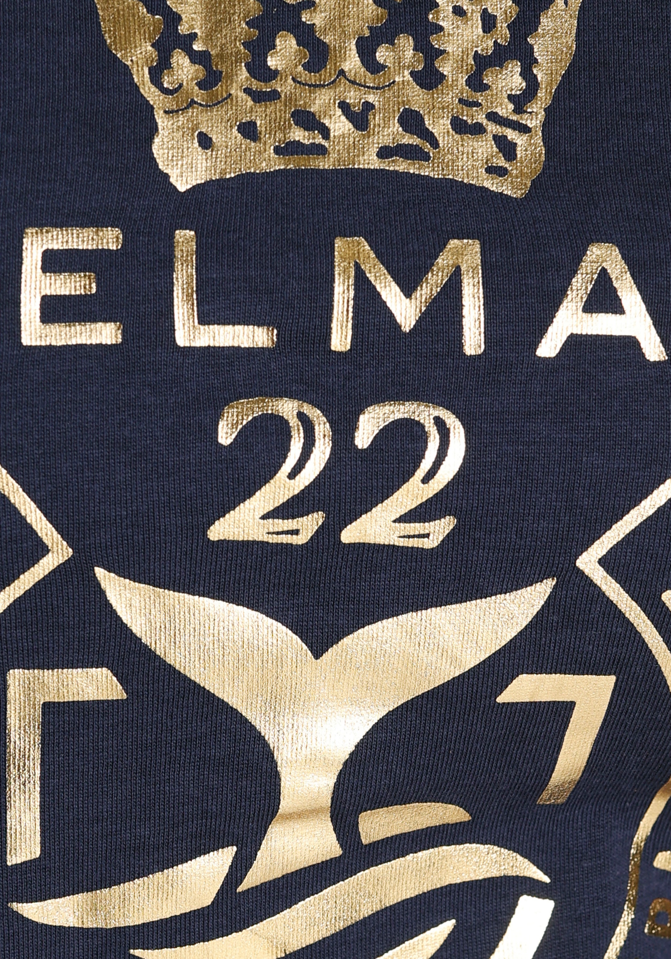 DELMAO T-Shirt, mit im Folienprint OTTO Online MARKE! Shop - NEUE hochwertigem, goldfarbenem