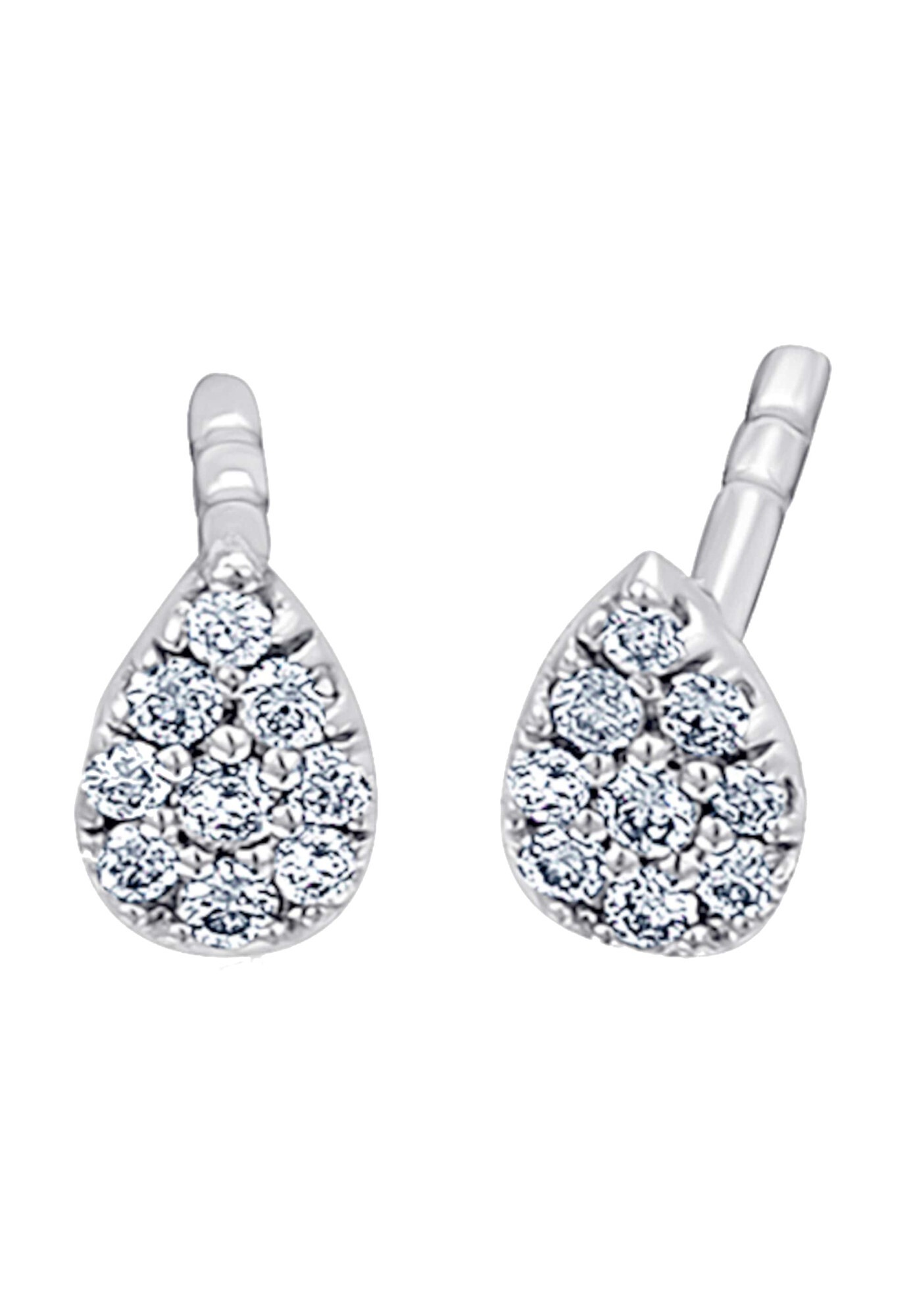 ONE ELEMENT Paar Ohrstecker »0,08 ct  Diamant Brillant Ohrringe   Ohrstecker aus 585 Weißgold«