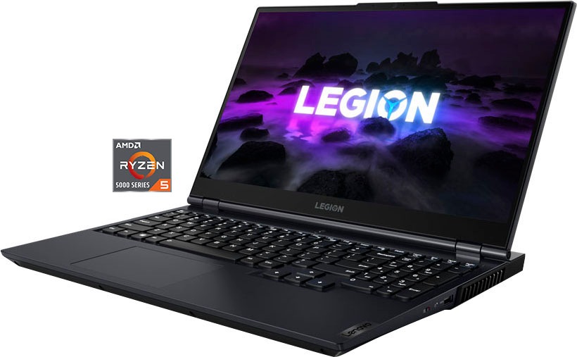 Lenovo Notebook »Legion 5 15ACH6«, (39,62 cm/15,6 Zoll), AMD, Ryzen 5, GeForce RTX 3050 Ti, 512 GB SSD, Kostenloses Upgrade auf Windows 11, sobald verfügbar