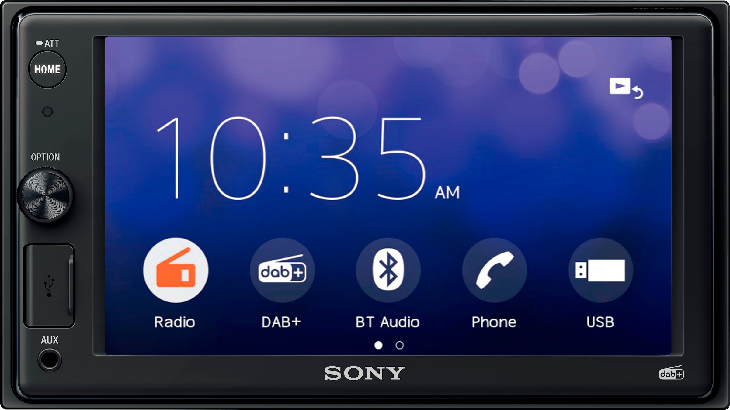 Autoradio »XAV1550ANT«, (A2DP Bluetooth-AVRCP Bluetooth Digitalradio (DAB+)-FM-Tuner...