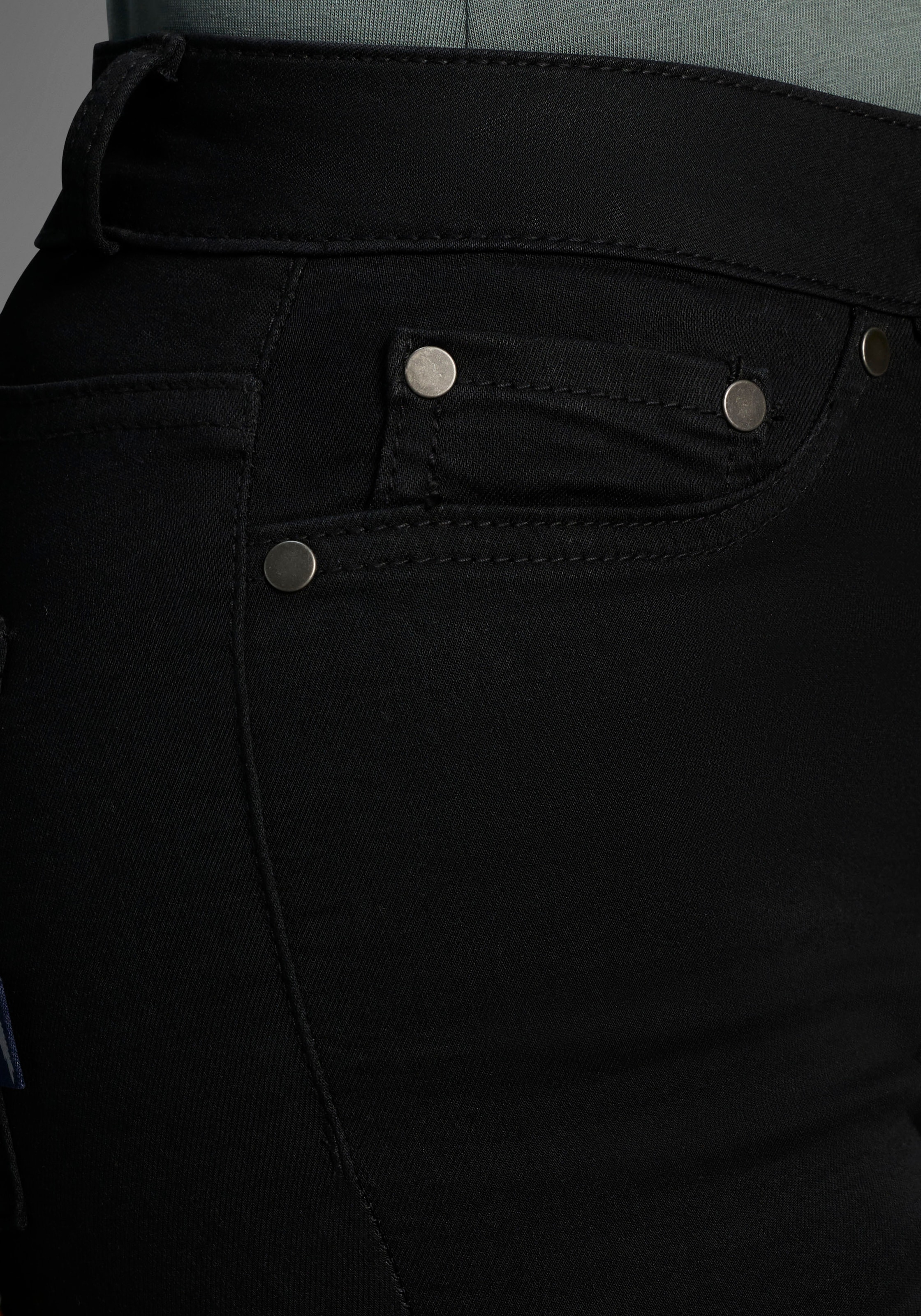 Arizona Skinny-fit-Jeans »Ultra Stretch«, extra-eng geschnittene Beinform, modische Used-Waschung