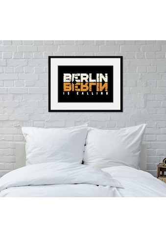 Bild »BERLIN IS CALLING«, Städte, (1 St.)