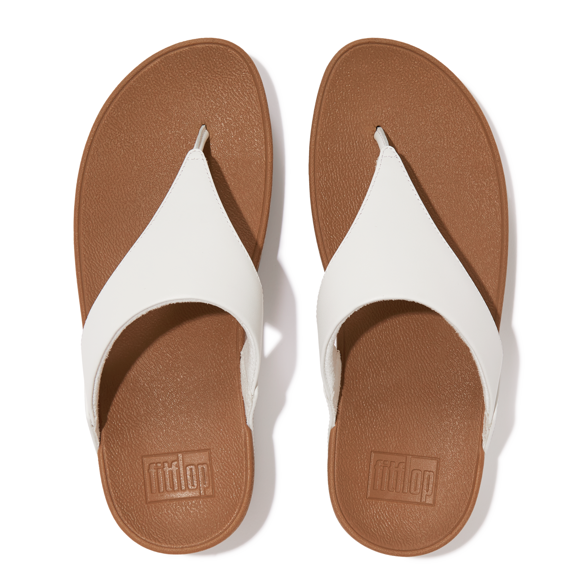 Fitflop Dianette »LULU LEATHER TOEPOST«  Zehentrenner, Pool Slides, Pantolette, Badeschuh mit Keilabsatz