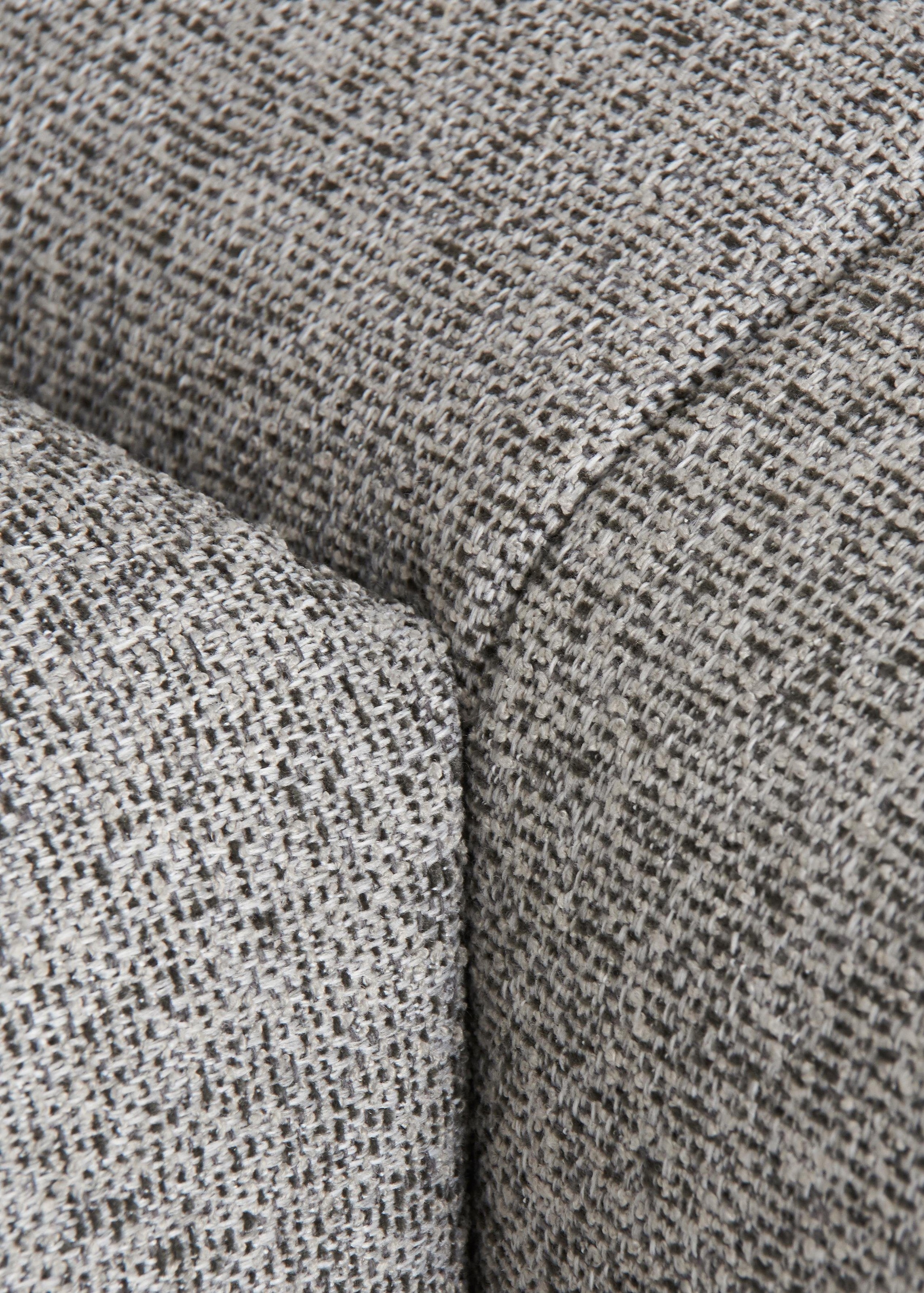 Creation BY ROLF BENZ Ecksofa »CR.450, Designecksofa, Polsterecke, L-Form«, Armlehne sehr schmal, Breite 234 cm, Alugussfüße in umbragrau