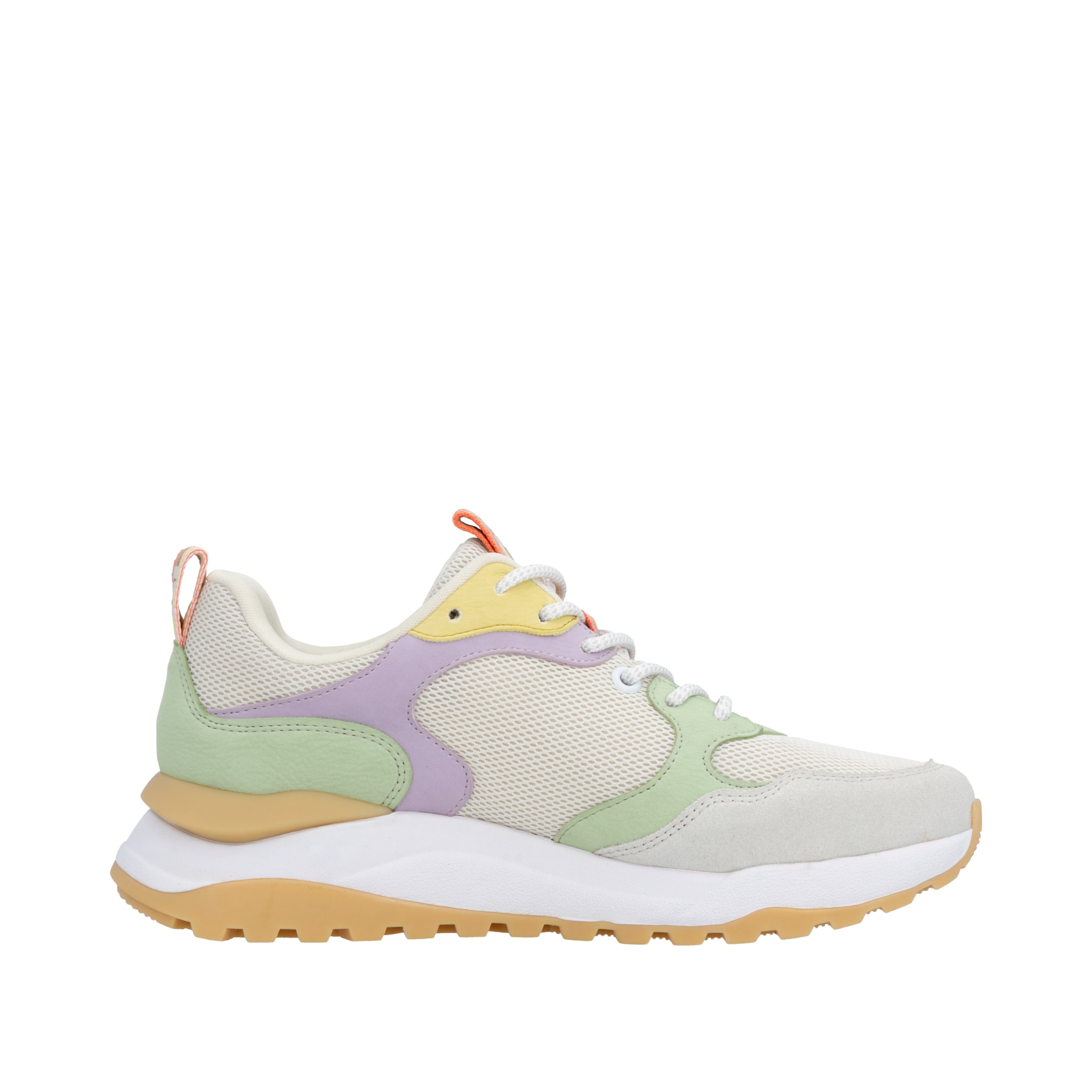 RIEKER Sport Keilsneaker  Schnürschuh, Freizeitsneaker, Halbschuh mit gepolstertem Schaftrand