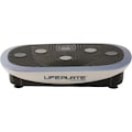 MAXXUS Vibrationsplatte »Lifeplate 4.0«, (Set, 3 tlg., mit Trainingsbändern-mit Trainingsplan-mit Unterlegmatte)