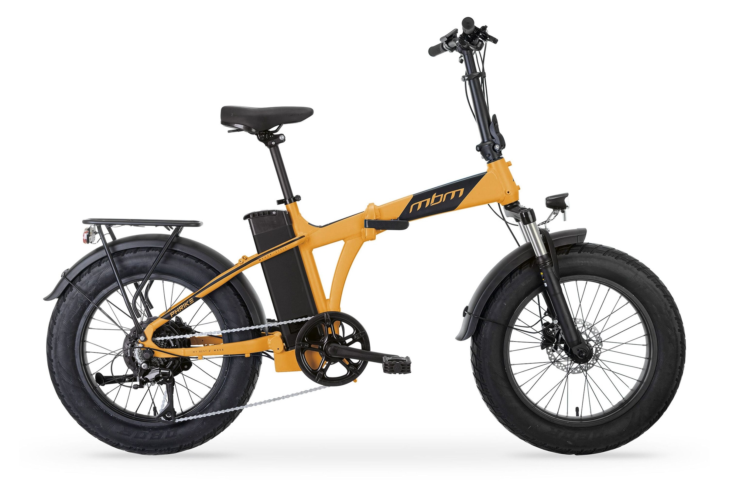 E-Bike »Elektro-Falt-Fahrrad PHRIKE 20 Zoll, orange«