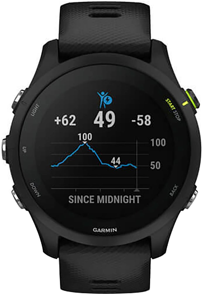 Garmin Smartwatch »Forerunner 255 Music«, (3,3 cm / 1,3 Zoll), 4 GB,)