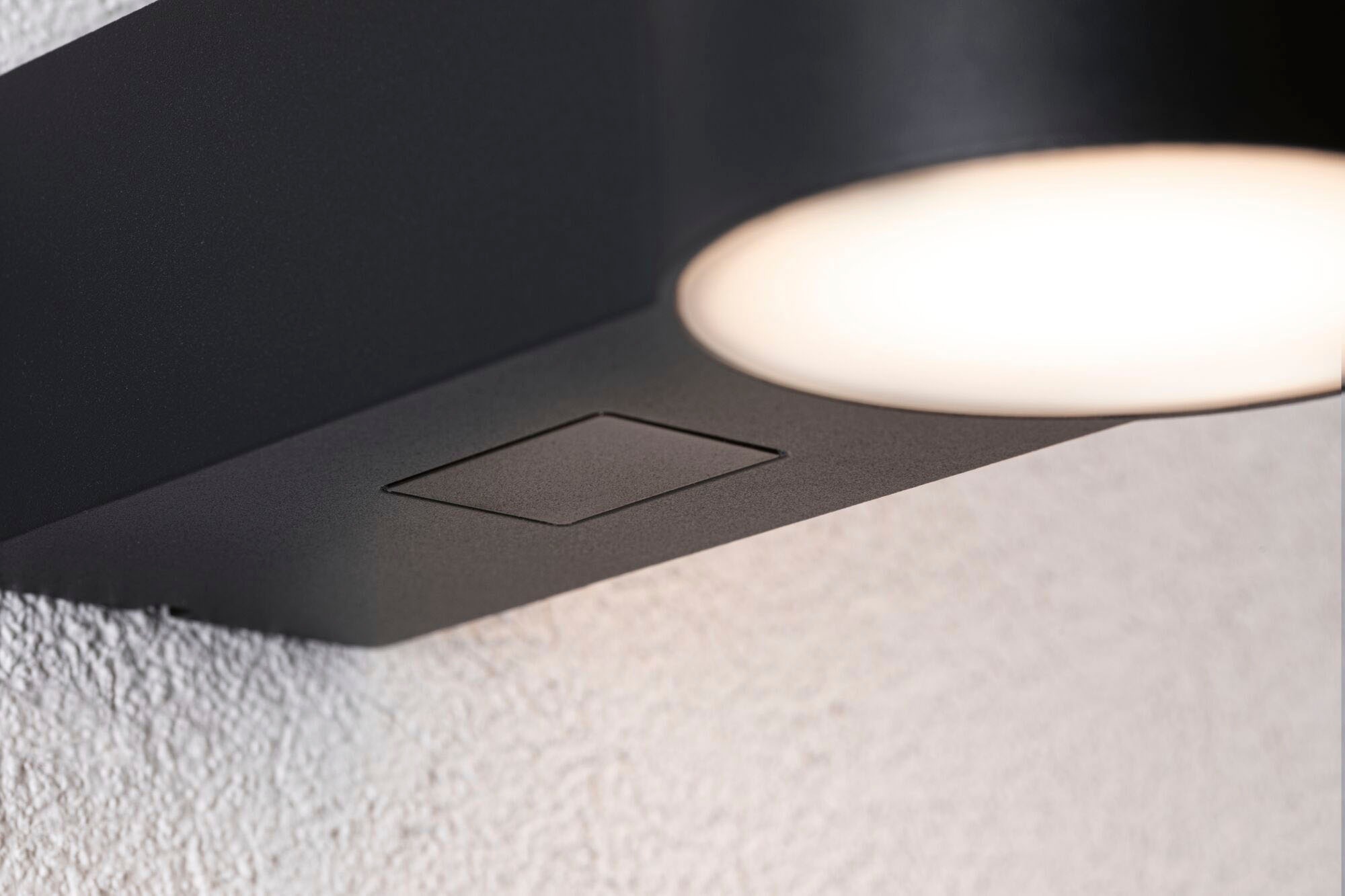 Paulmann LED Außen-Wandleuchte »Sienna 230V mit PIR-Sensor anthrazit IP44«, 1 flammig, seewasserresistent