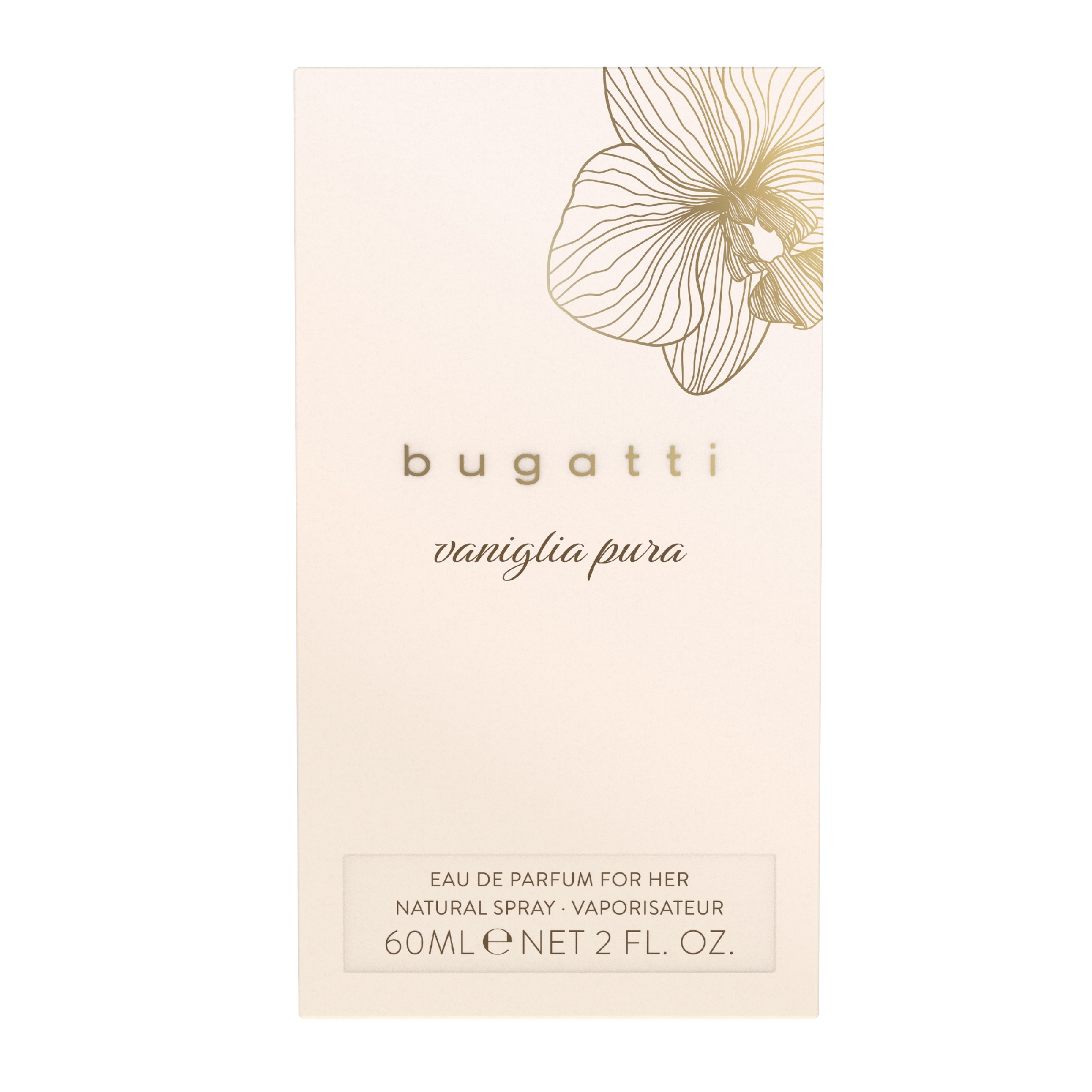 bugatti Eau de Parfum »vaniglia pura« mit 60 ml Inhalt, flüssig