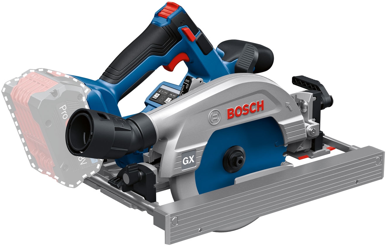 Bosch Professional Akku-Handkreissäge »GKS 18V-57-2 GX«, inkl. Führungsschiene FSN 44, ohne Akku und Ladegerät