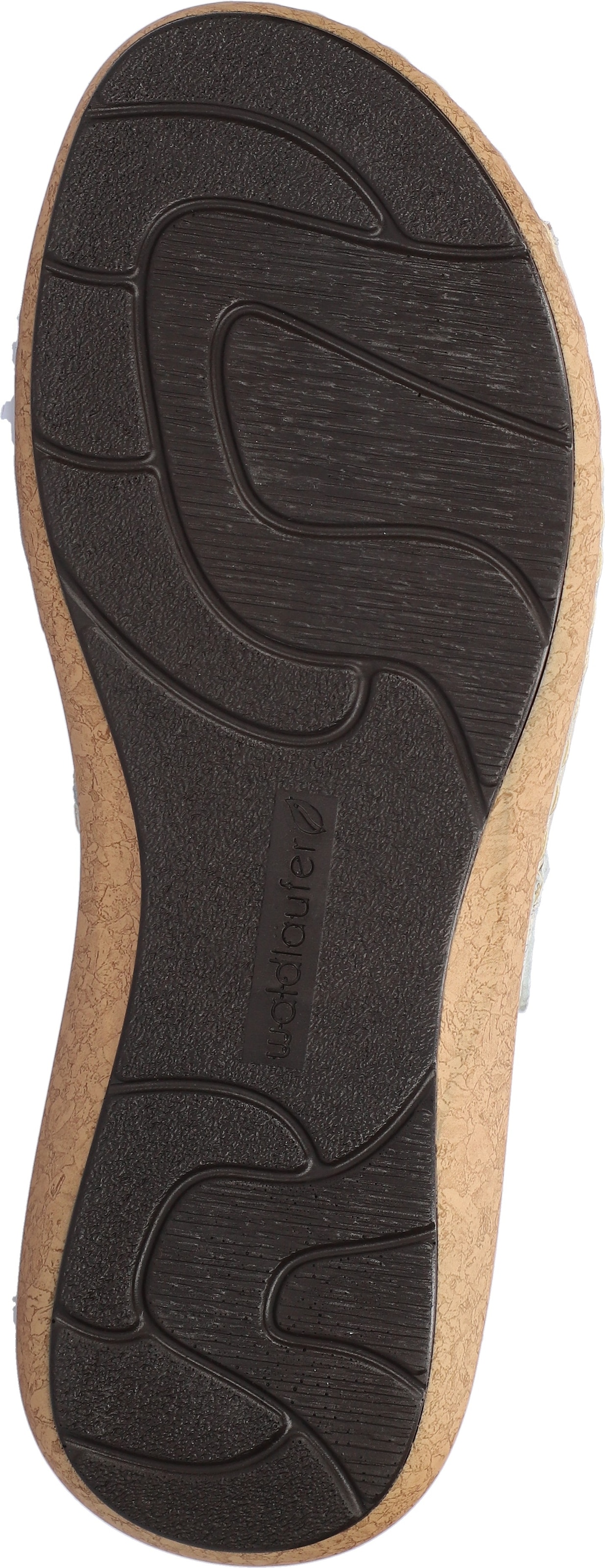 Waldläufer Sandale »K-HELIETT«  Sommerschuh, Keilsandalette, Metallic-Look, in Extraweite K
