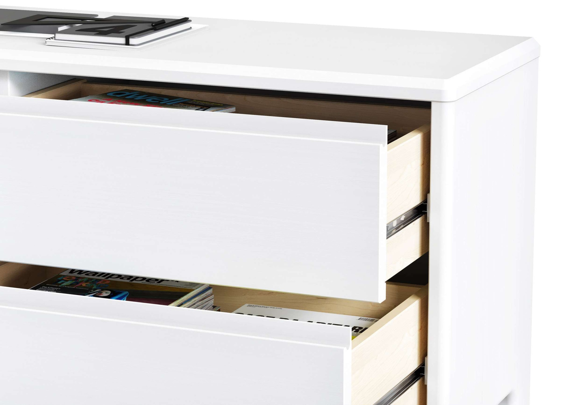 Home affaire Schreibtisch »Luven, Computertisch,«, zertifiziertes  Massivholz, mit 2 Schubkasten, Breite 120 cm bei OTTO
