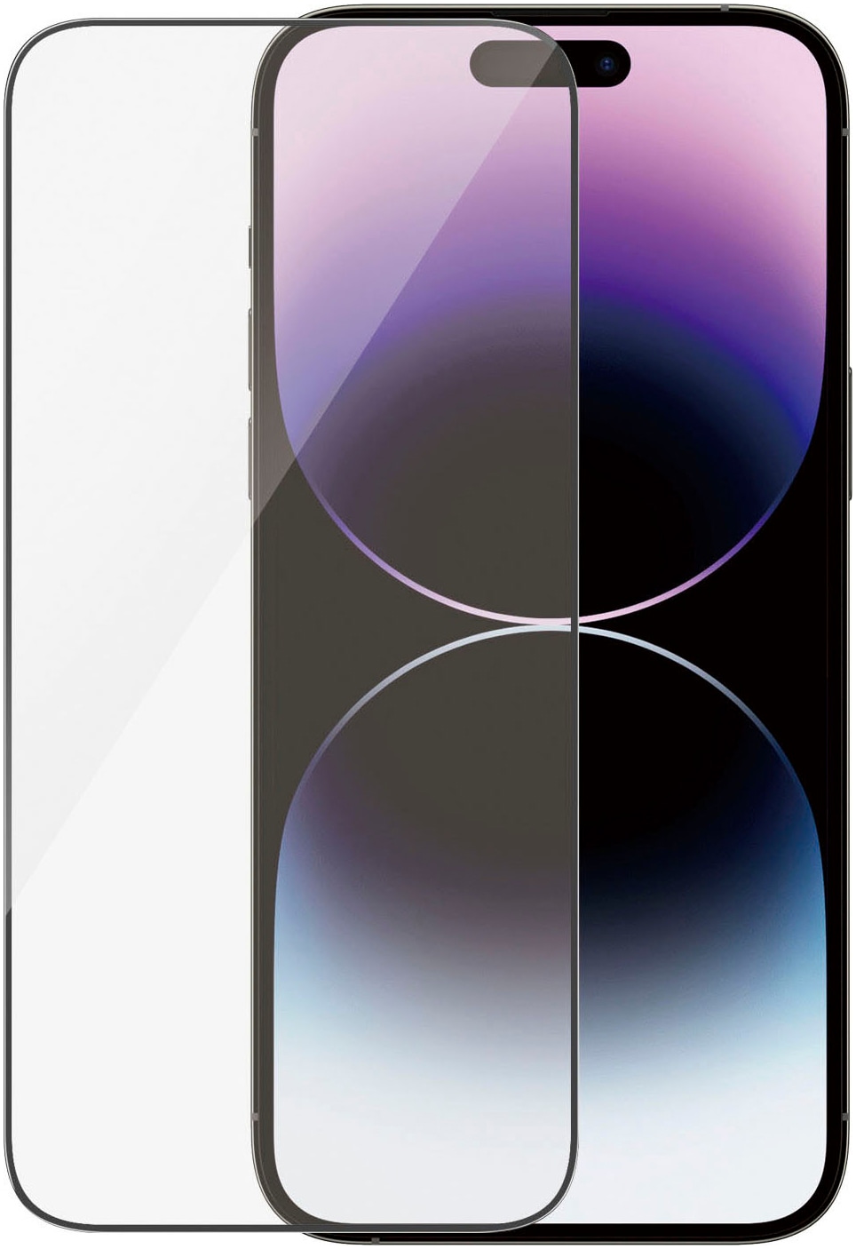 PanzerGlass Displayschutzglas »Displayschutz Apple iPhone 14 Pro Max«, (1 St., Displayschutz mit Installationshilfe EasyAligner), Kratz-& Stoßfest, Antibakteriell, Berührungsempfindlich