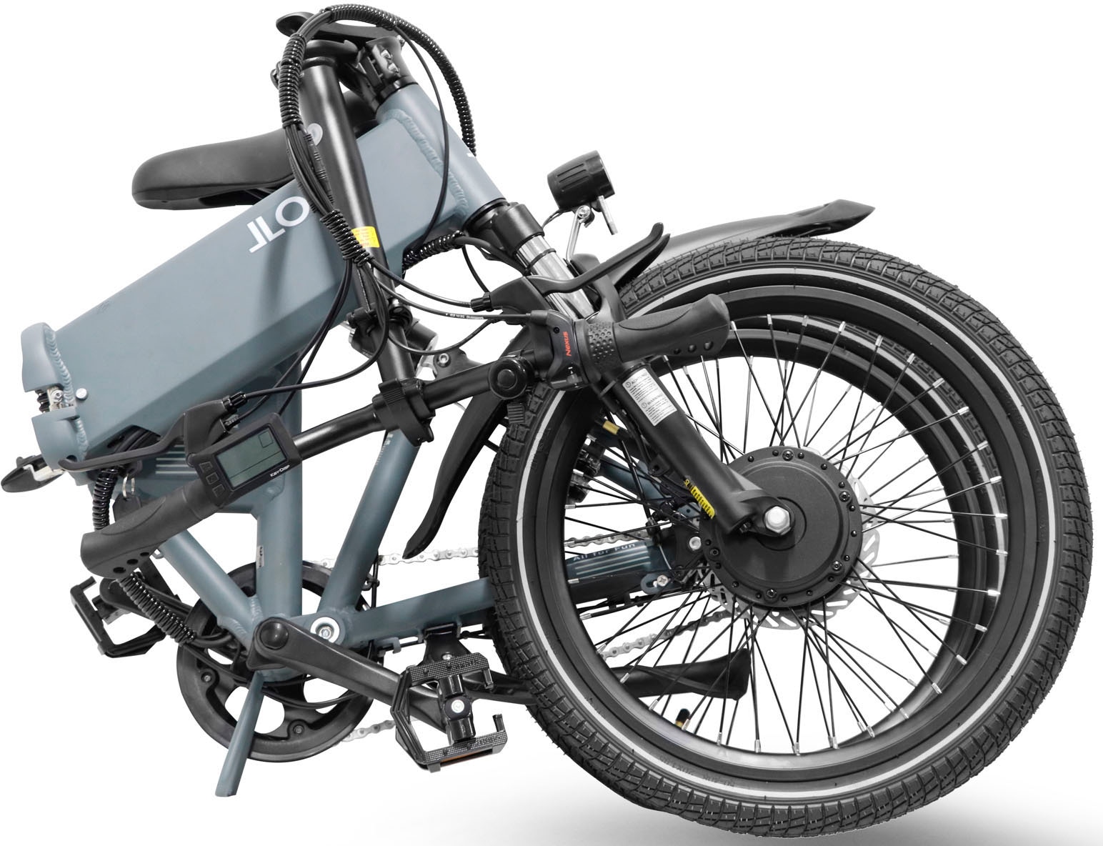 LLobe E-Bike »CityRun 36V / 10,4Ah«, 3 Gang, Shimano, 3-Gang Shimano Nexus Nabenschaltung, Frontmotor 250 W, Pedelec, Elektrofahrrad für Damen u. Herren