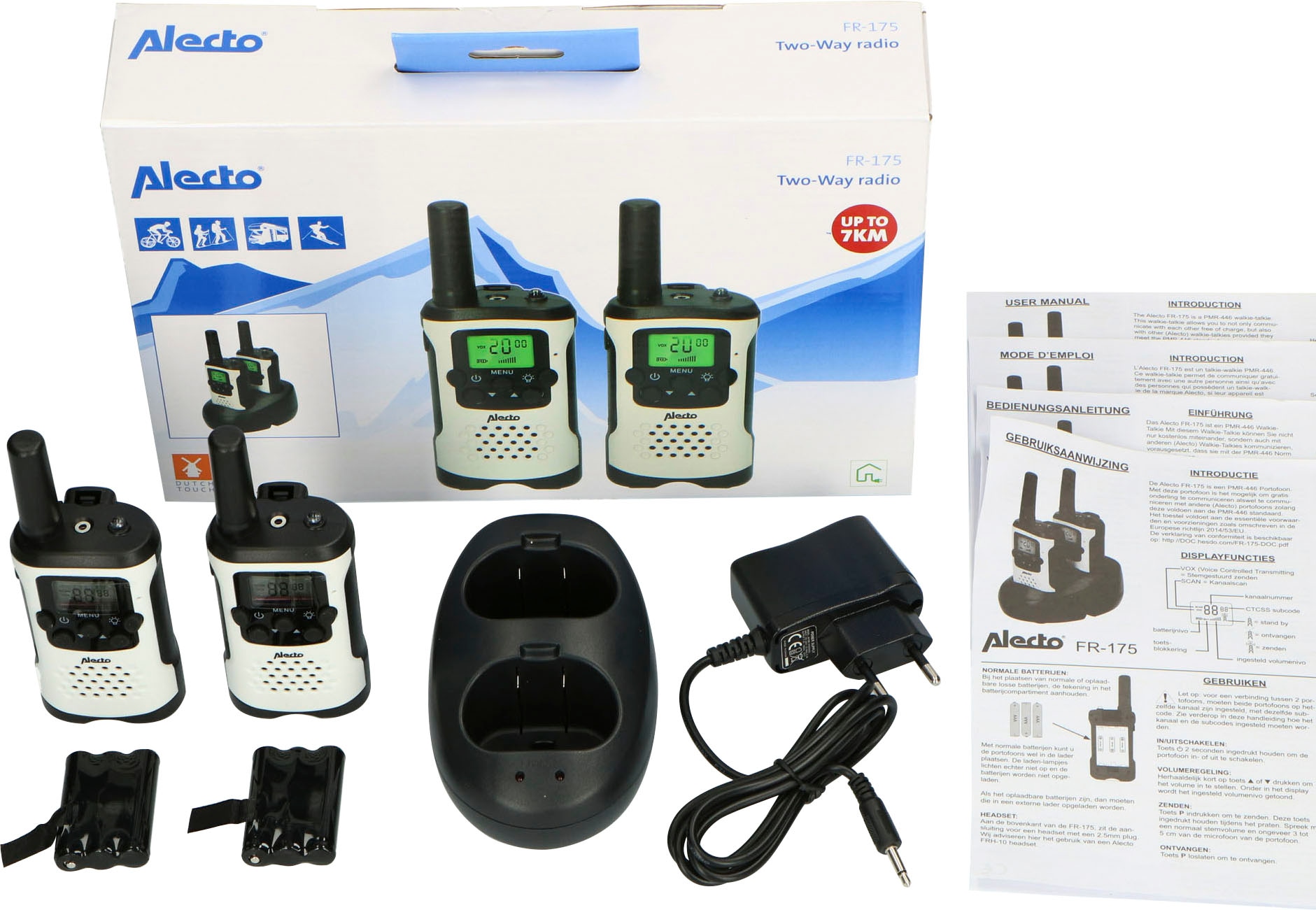 Alecto Walkie Talkie »FR-175«, (Set)