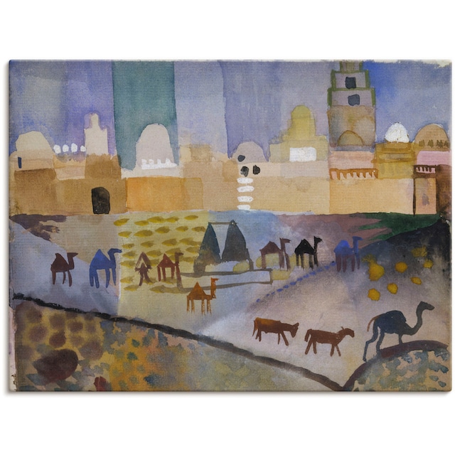 Artland Wandbild »Kairouan I. 1914.«, Afrika, (1 St.), als Leinwandbild,  Wandaufkleber oder Poster in versch. Größen bestellen im OTTO Online Shop