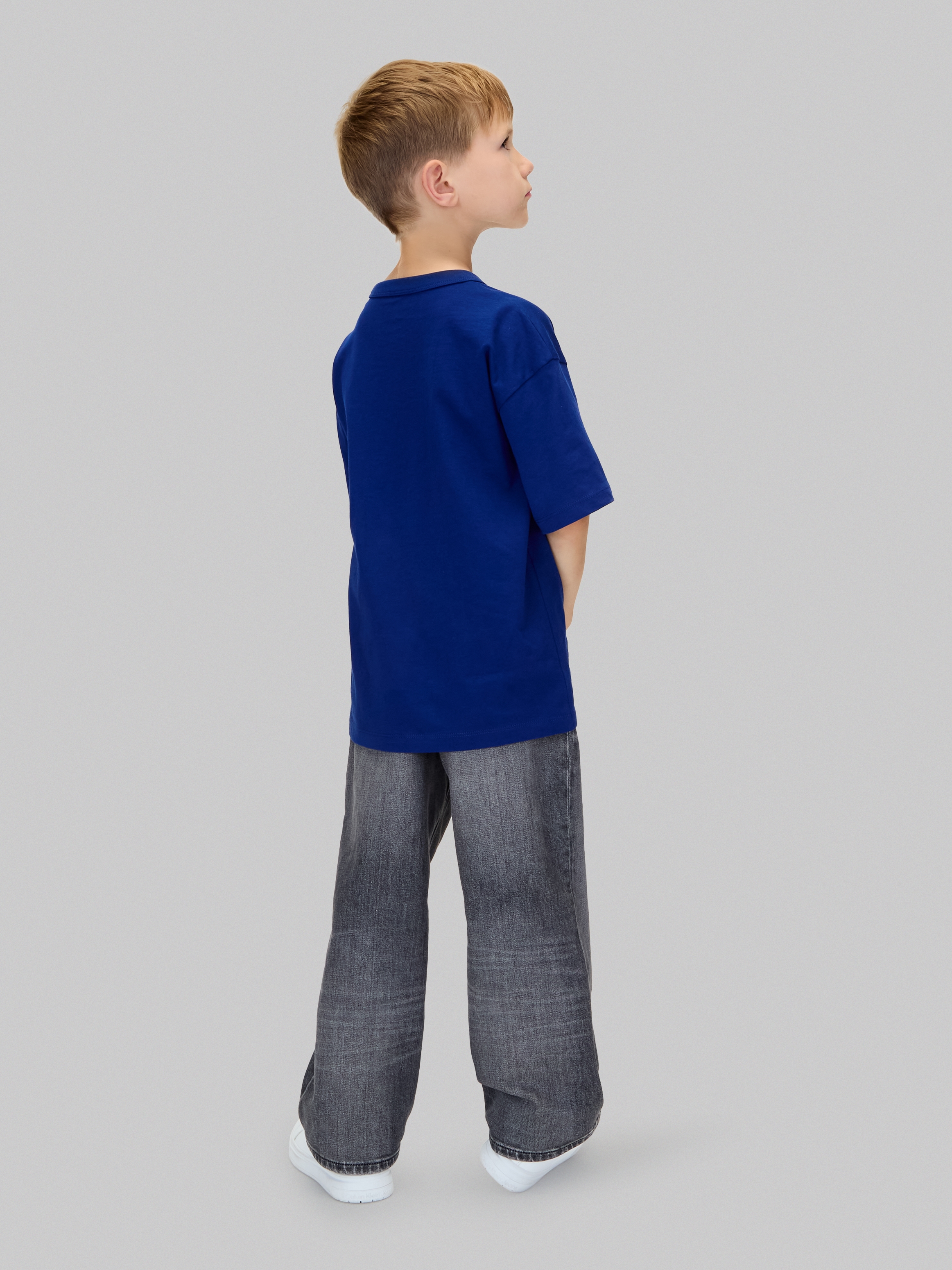 Calvin Klein Jeans T-Shirt »COLOR LOGO GRAPHIC SS T-SHIRT«, für Kinder bis 16 Jahre, Logo-Schriftzug