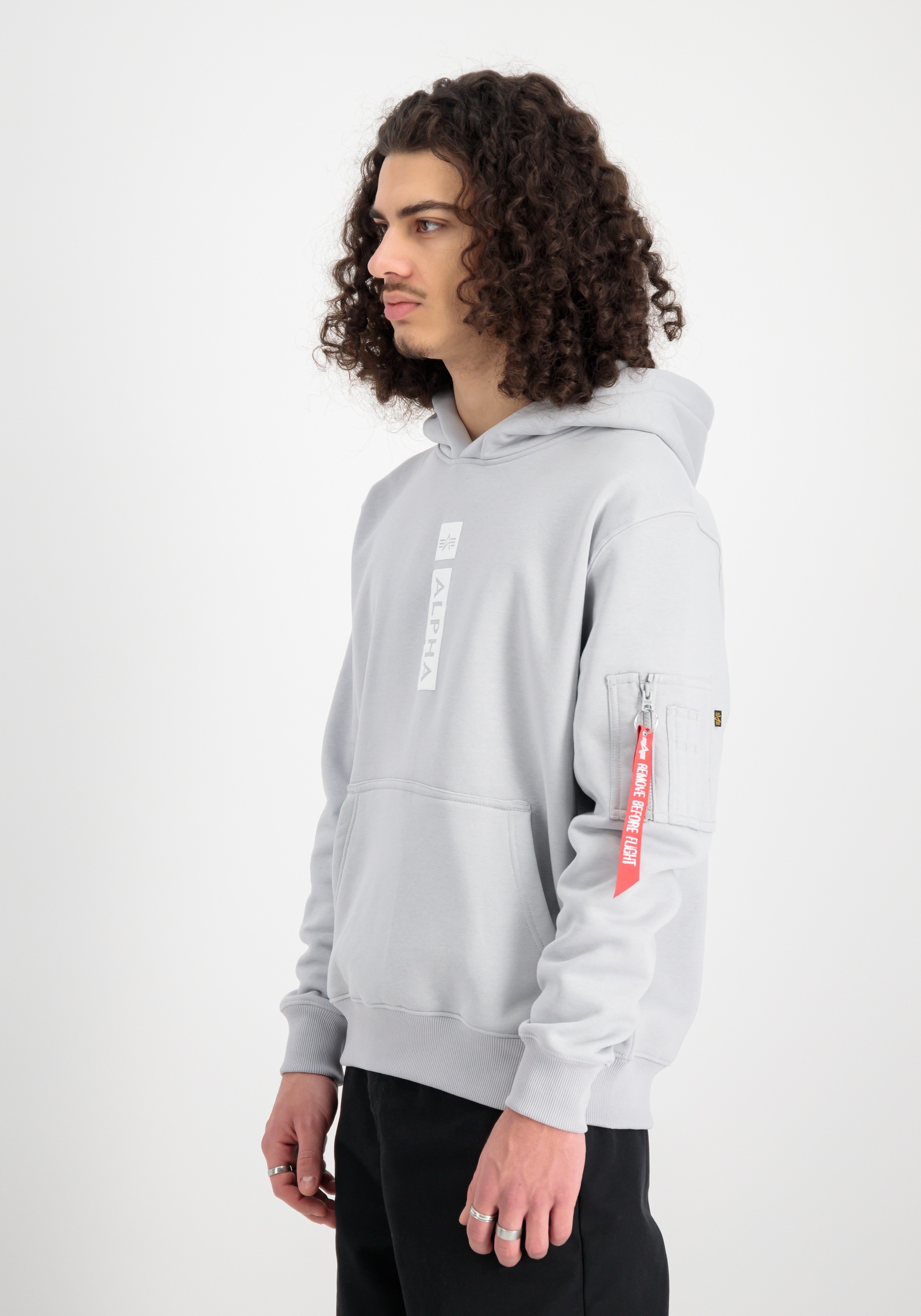 Alpha Industries Hoodie »Alpha Industries Men - Hoodies Alpha Puff Print Hoodie«