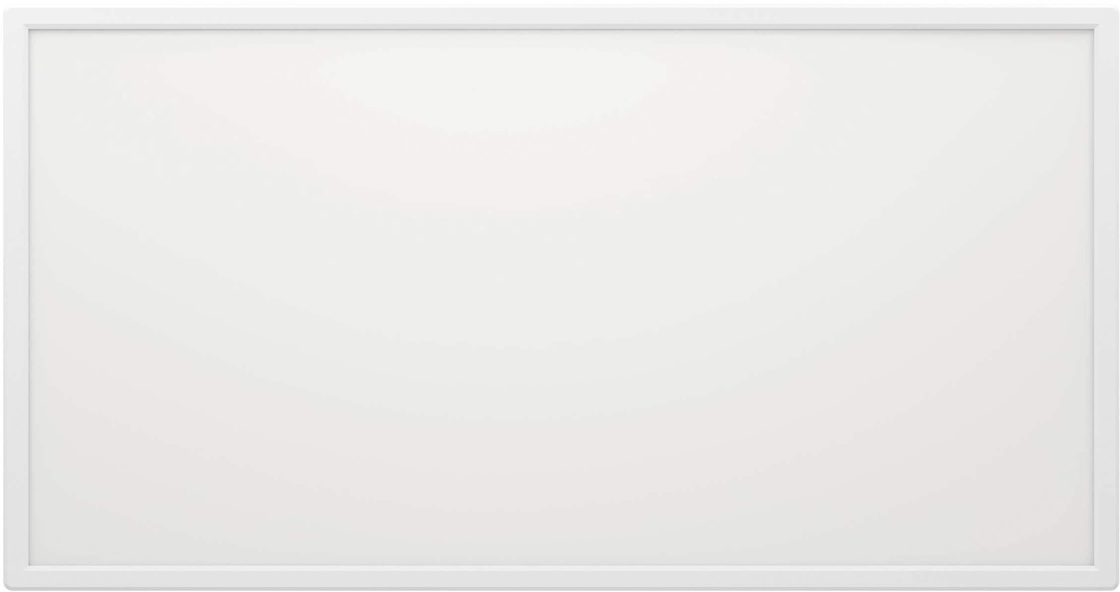 EGLO Deckenleuchte »Rovito-Z Deckenlampe, IP44, Badezimmerlampe aus Kunststoff, Lampe« LED-Modul 1 Stk. Kaltweiß | Neutralweiß | Warmweiß Wand-/Deckenleuchte - L57 x B30 x H3 cm - weiß - 17,2W inkl.