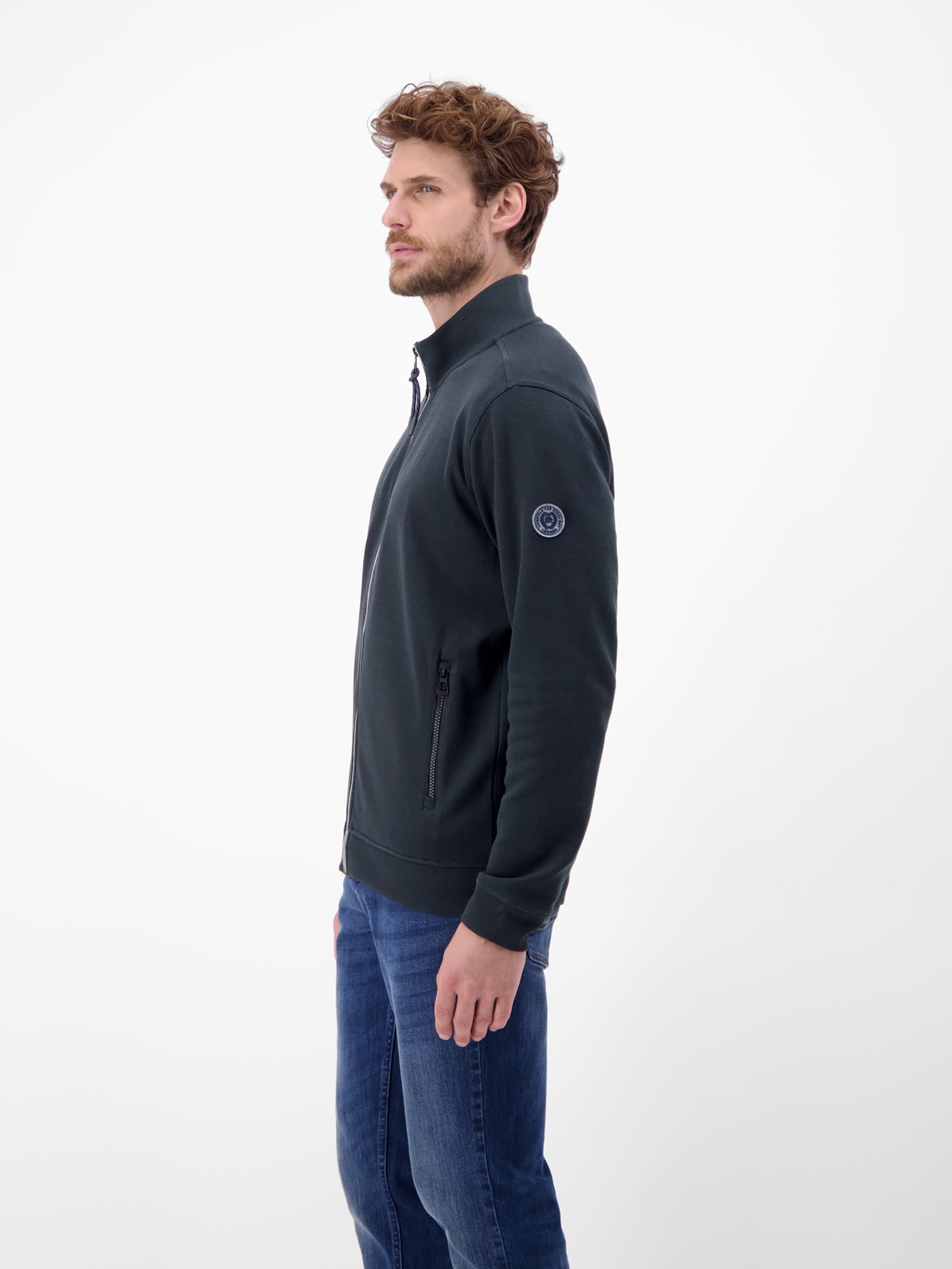 LERROS Sweatjacke »Basic Sweatjacke FOR EVERY DAY«