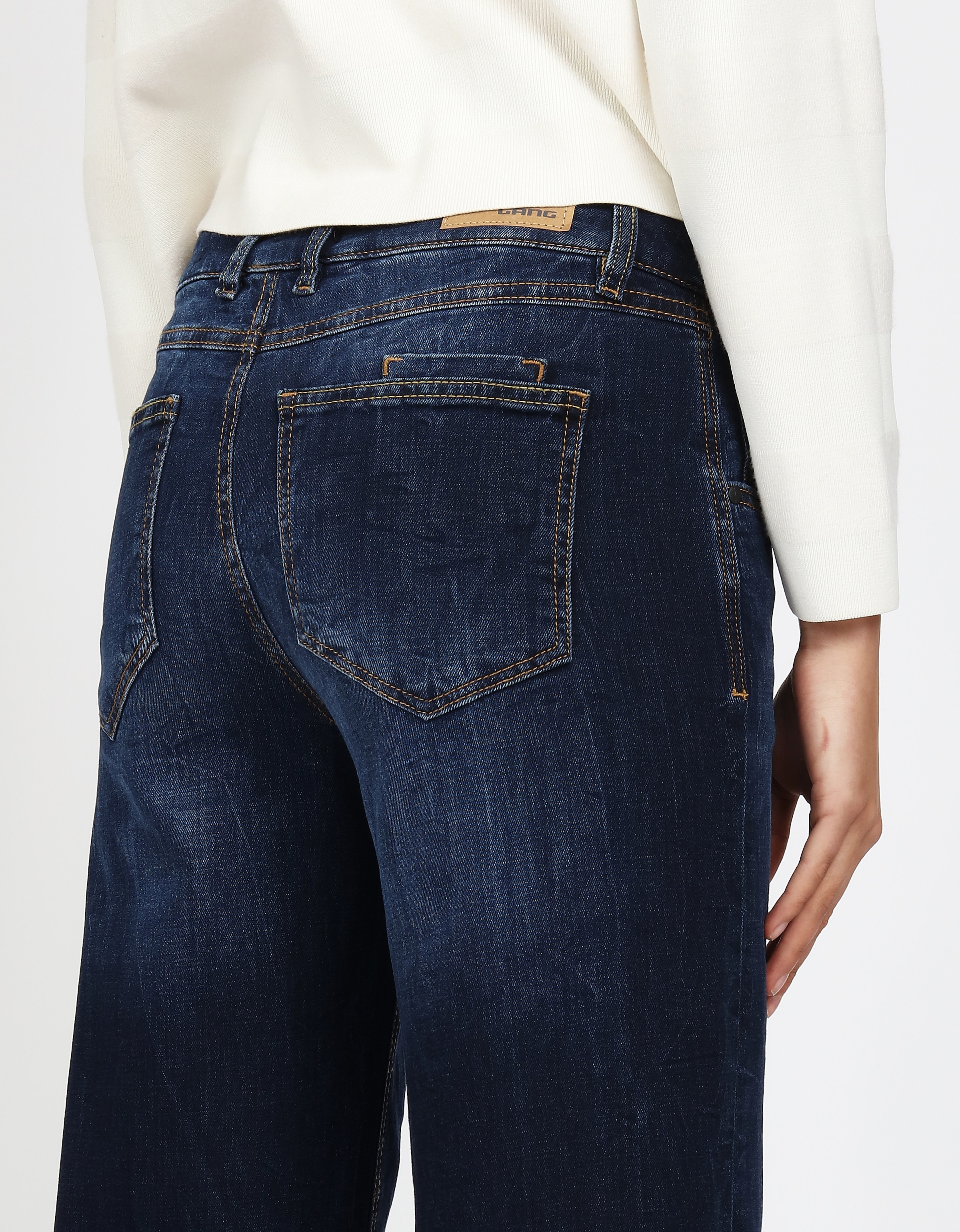 GANG Straight-Jeans »94RIVER«, mit zusätzlicher kleiner Gesäßtasche