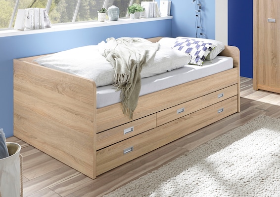 Tagesbett aus Holzdekor
