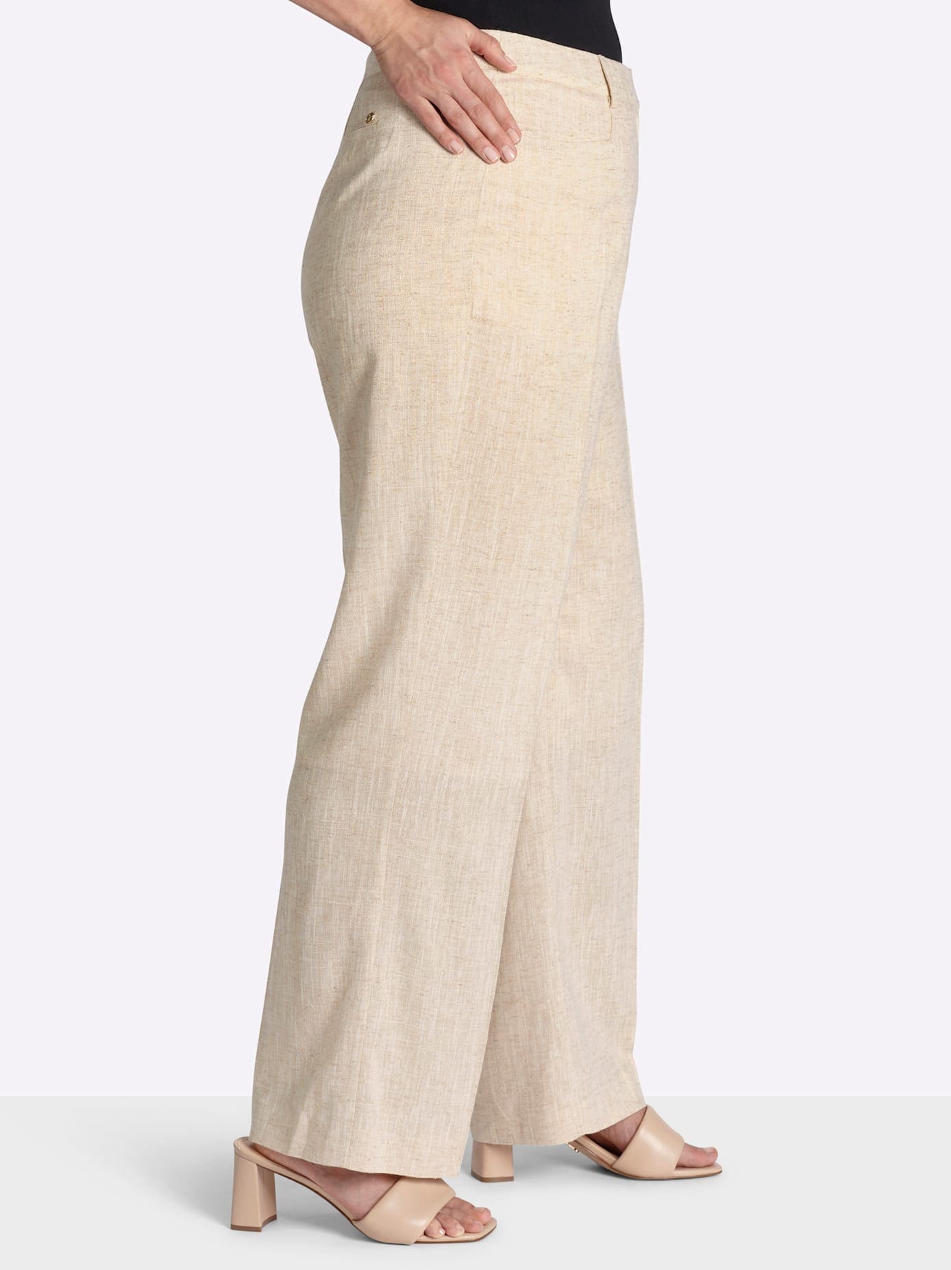 Sheego Leinenhose