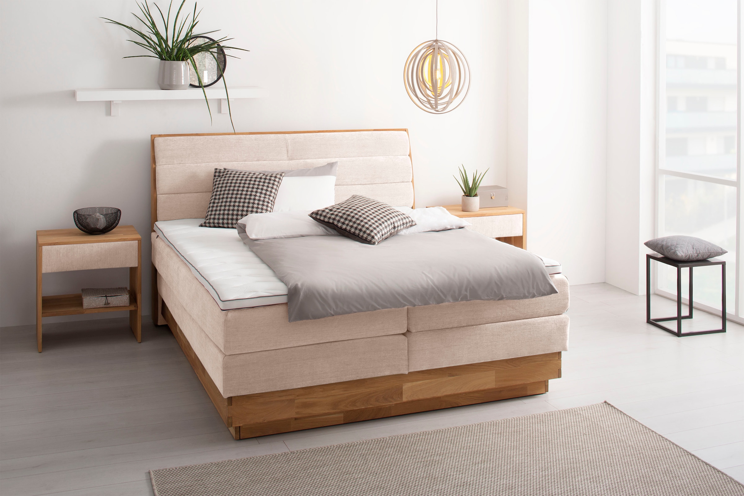 OTTO products Nachttisch »Callum«, passend zur Boxspringbett-Serie Jelle