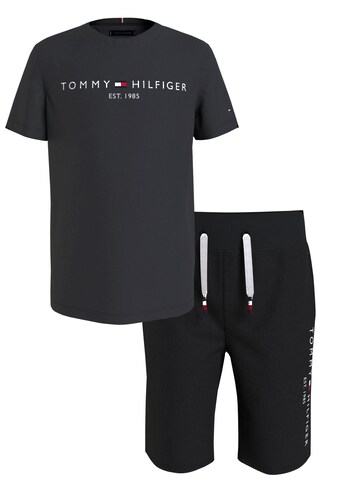 Tommy Hilfiger T-Shirt & Bermudas, (Set, 2 tlg.), mit tollen Logodrucken kaufen