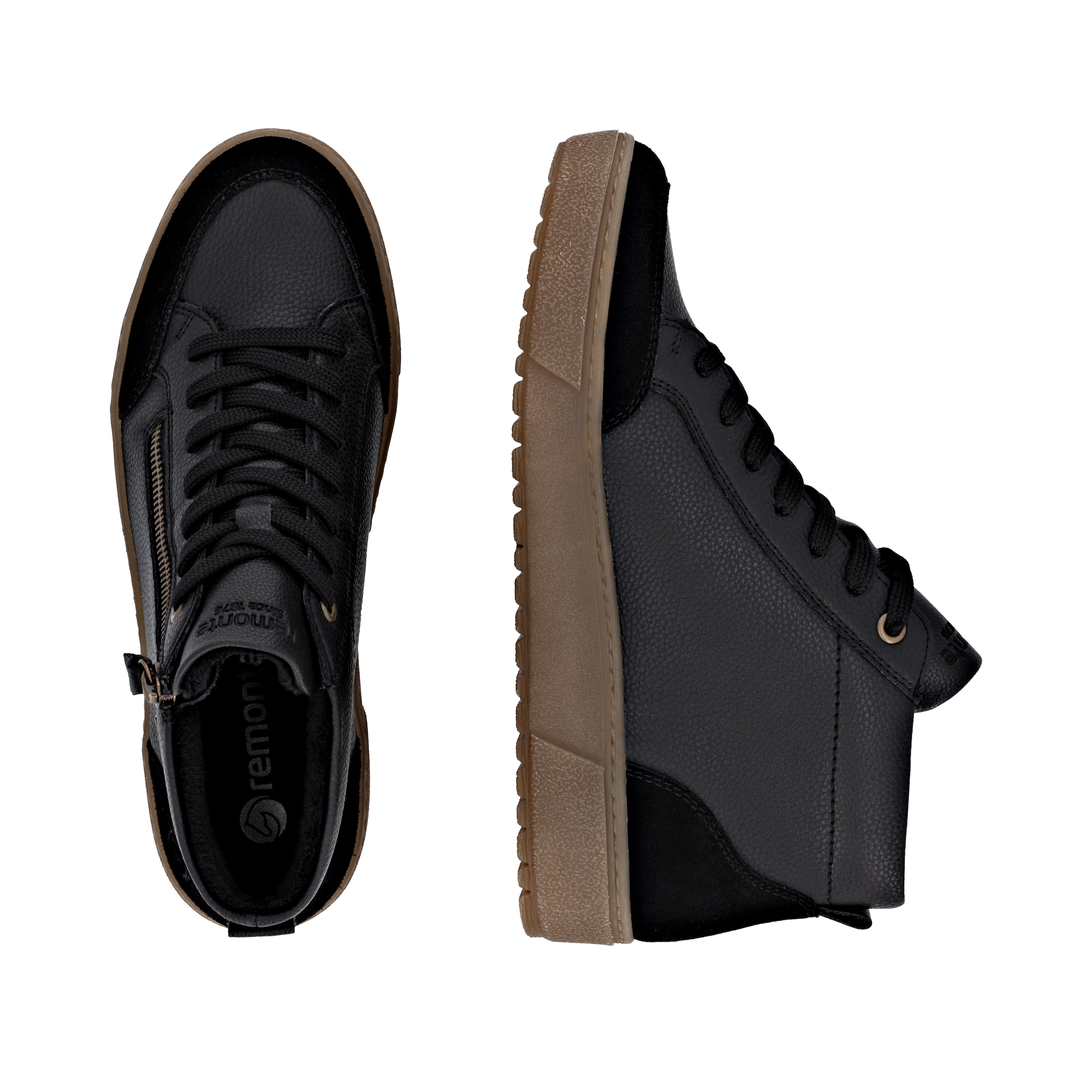 Remonte Plateausneaker  Schnürboots, Stiefelette mit wasserabweisender TEX-Membran