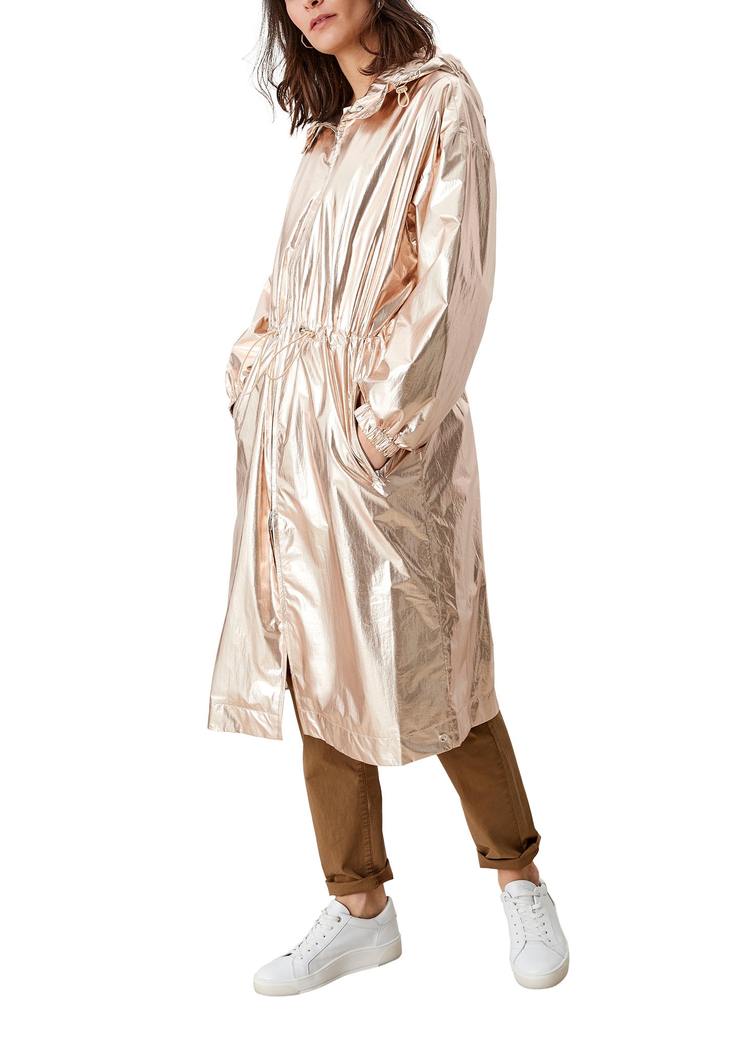 s.Oliver Langmantel, in Metallic-Optik
