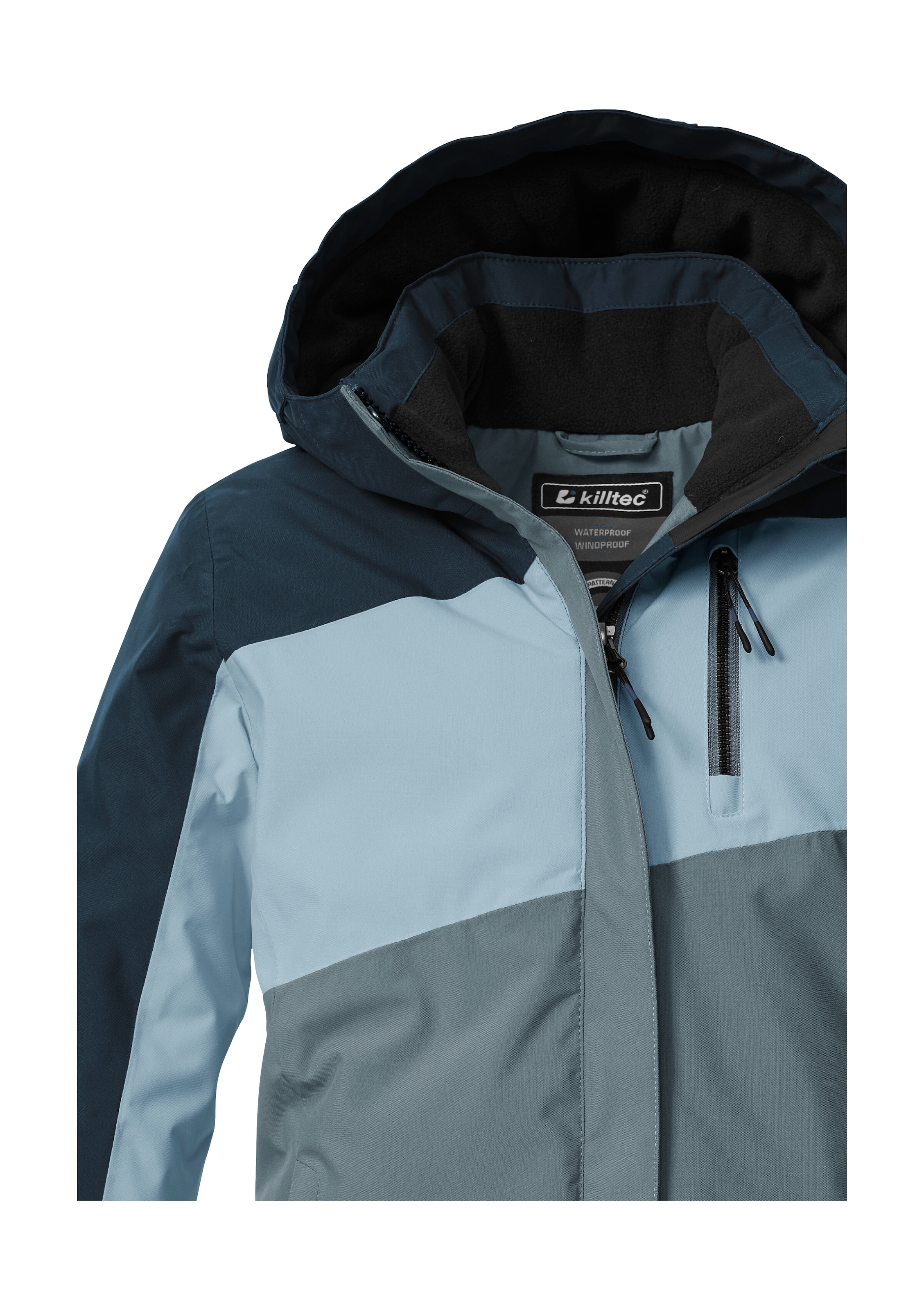 Killtec Funktionsjacke »KOW 218 GRLS JCKT« Winddichte, wasserdichte Kinderjacke mit verstellbarer Kapuze