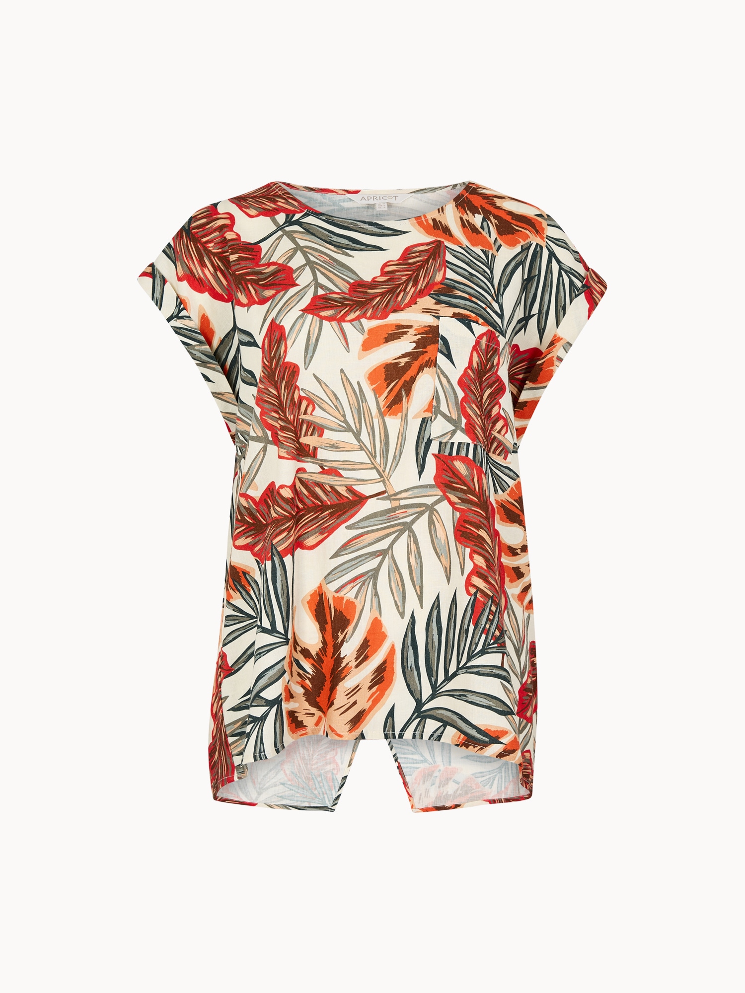 Apricot Stricktop »Top« Druck