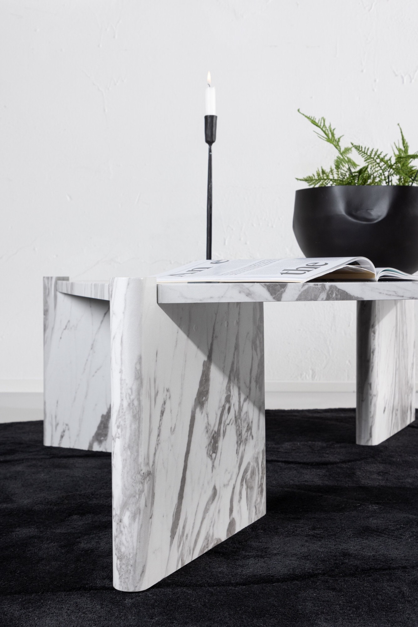 Venture Home Couchtisch »Rogaland, quadratischer Couchtisch, modern & elegant, 100 × 100 cm« Sofatisch, MDF, quadratisch, niedrig, geräumig, raffiniert