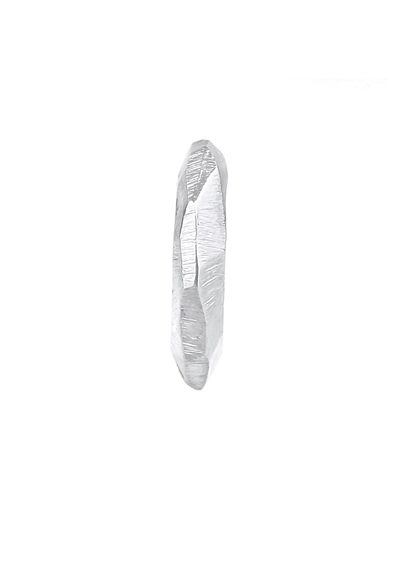 Elli Ohrklemme »Ohrringe Earcuff Klemme Single Facettiert 925 Silber«