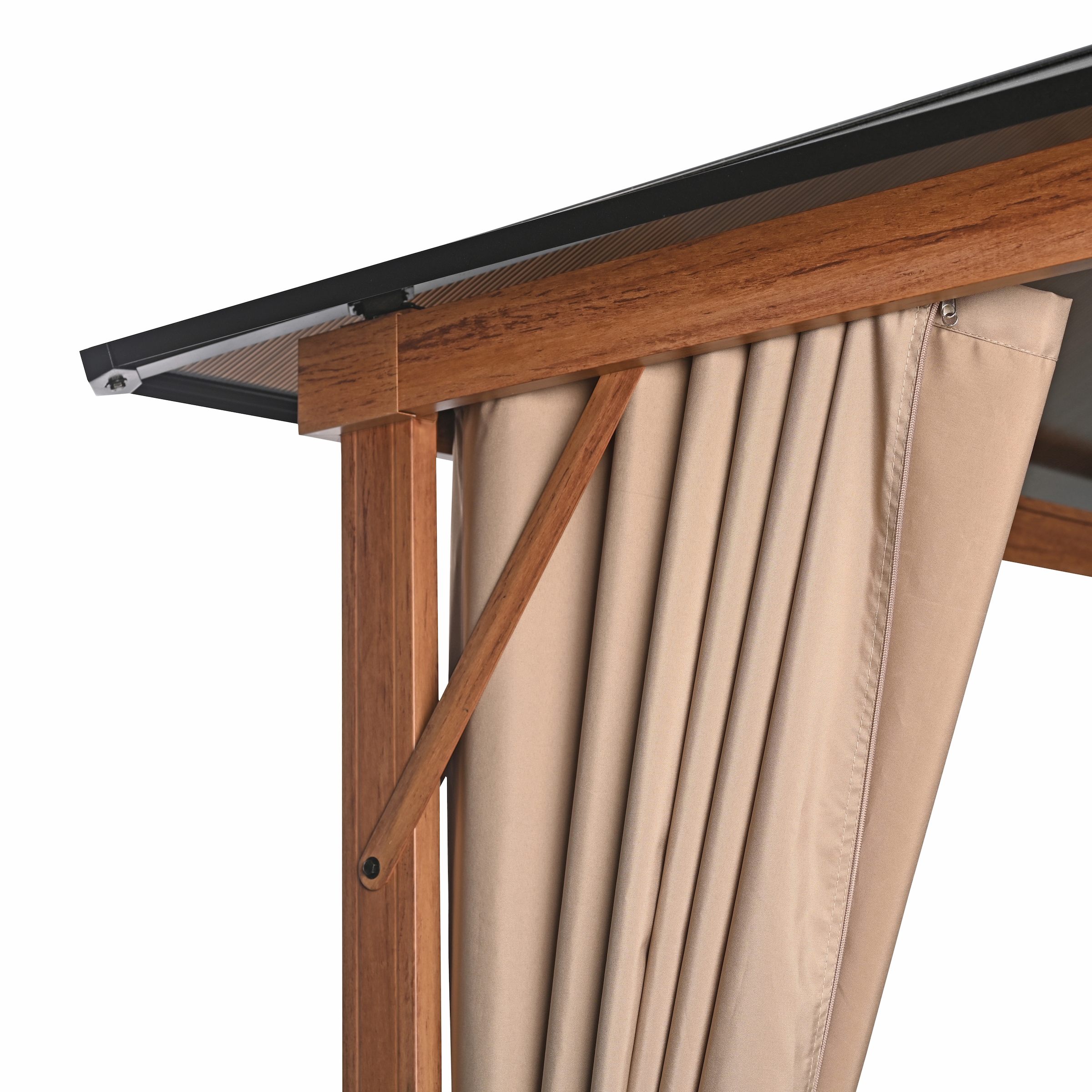 KONIFERA Pavillon »Aruba« Gestell aus Aluminium, Dach aus Polycarbonat-Stegplatten