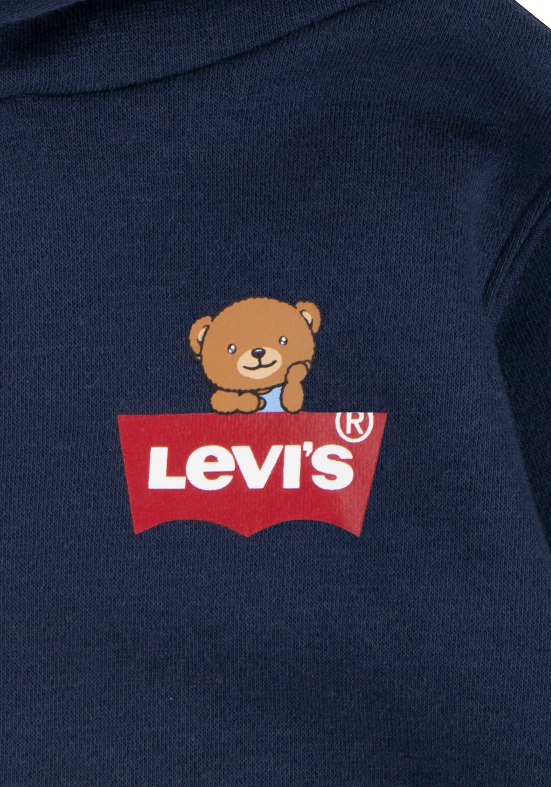 Levi\'s® Kids Pullover & Shorts »LVB SPLICED COLORBLOCK JOGGER SET«, (Set, 2  tlg.), for Baby BOYS bei OTTO