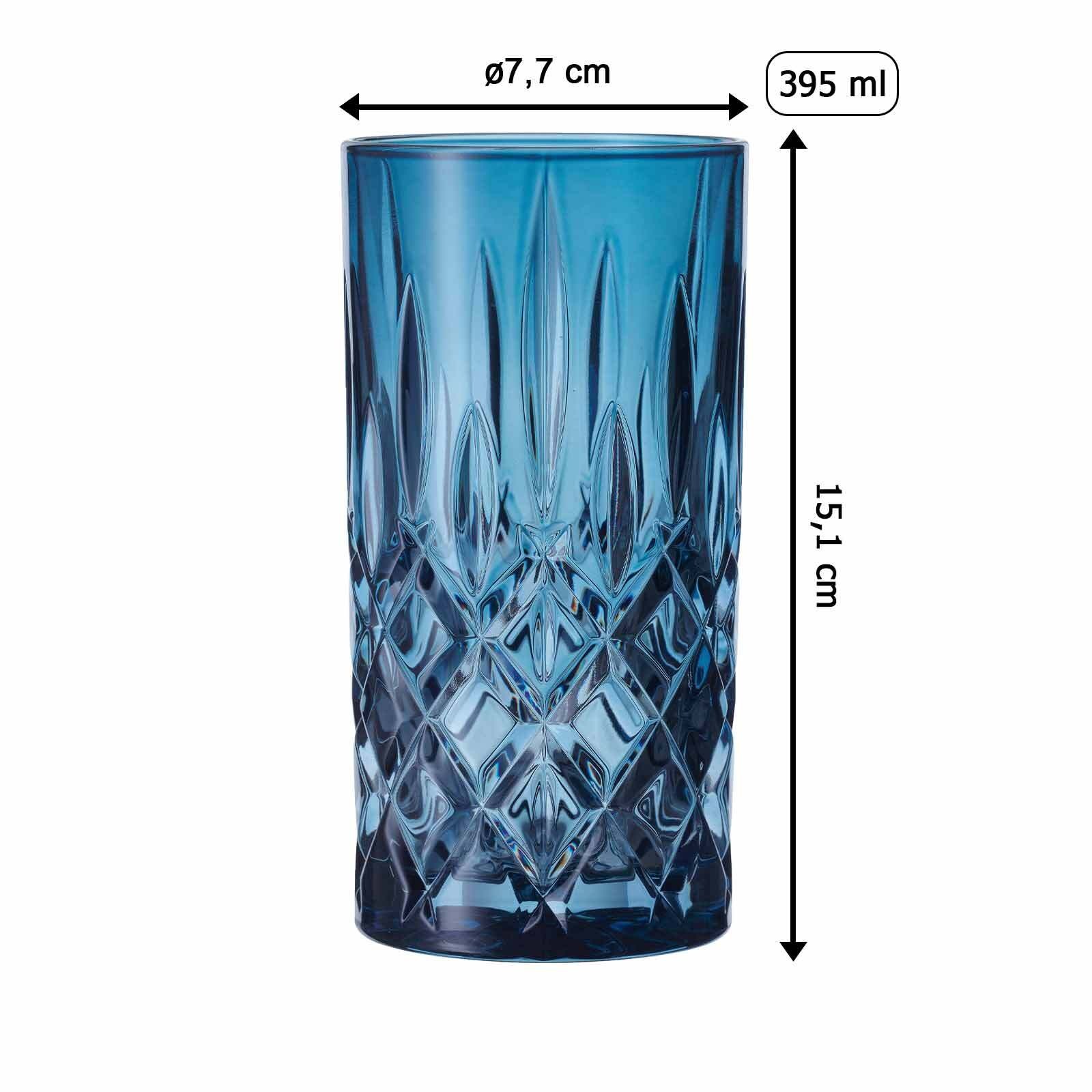 Nachtmann Longdrinkglas »Longdrinkgläser Noblesse 395 ml 2er Set«