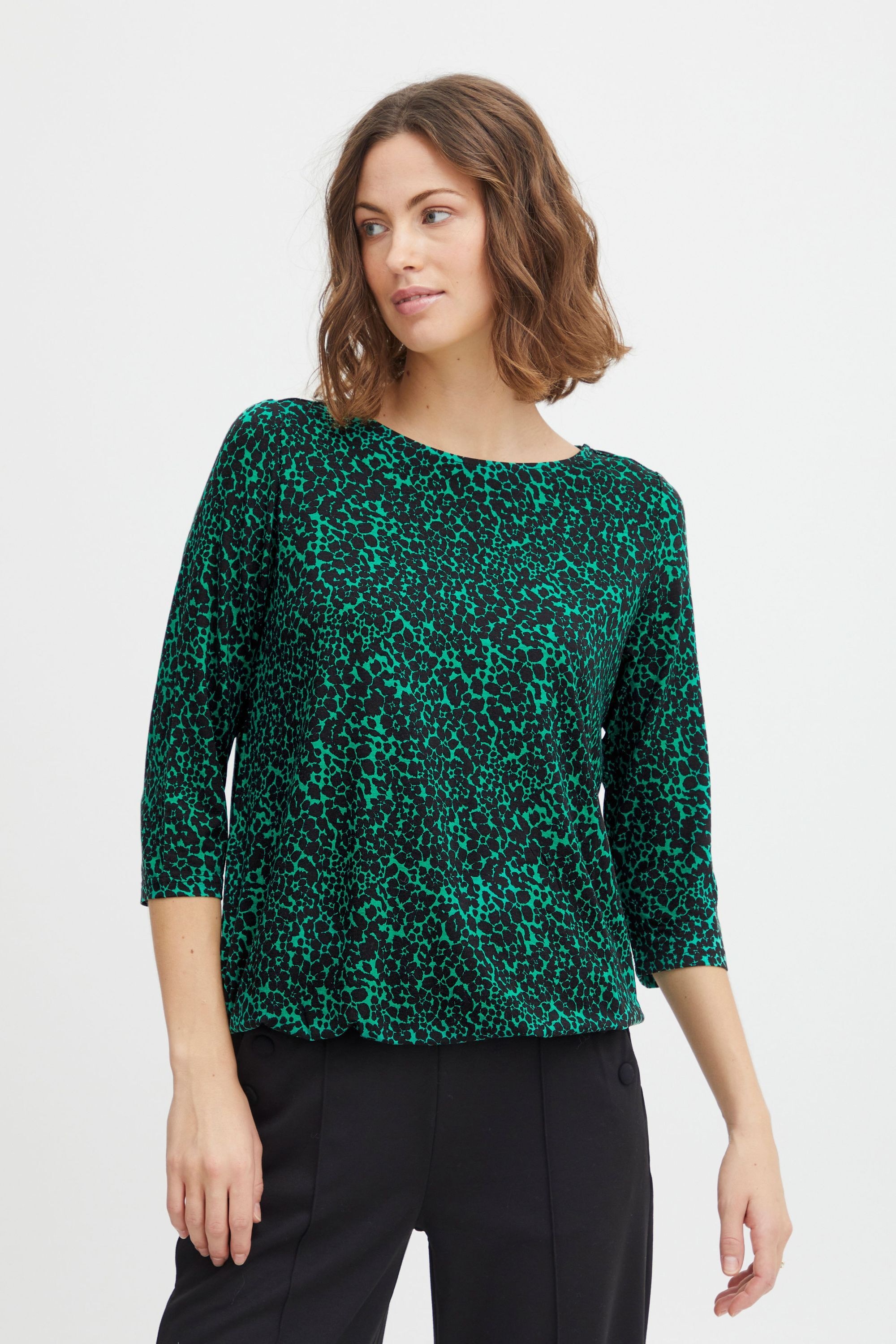 fransa Longsleeve »Longsleeve FREmfloral«