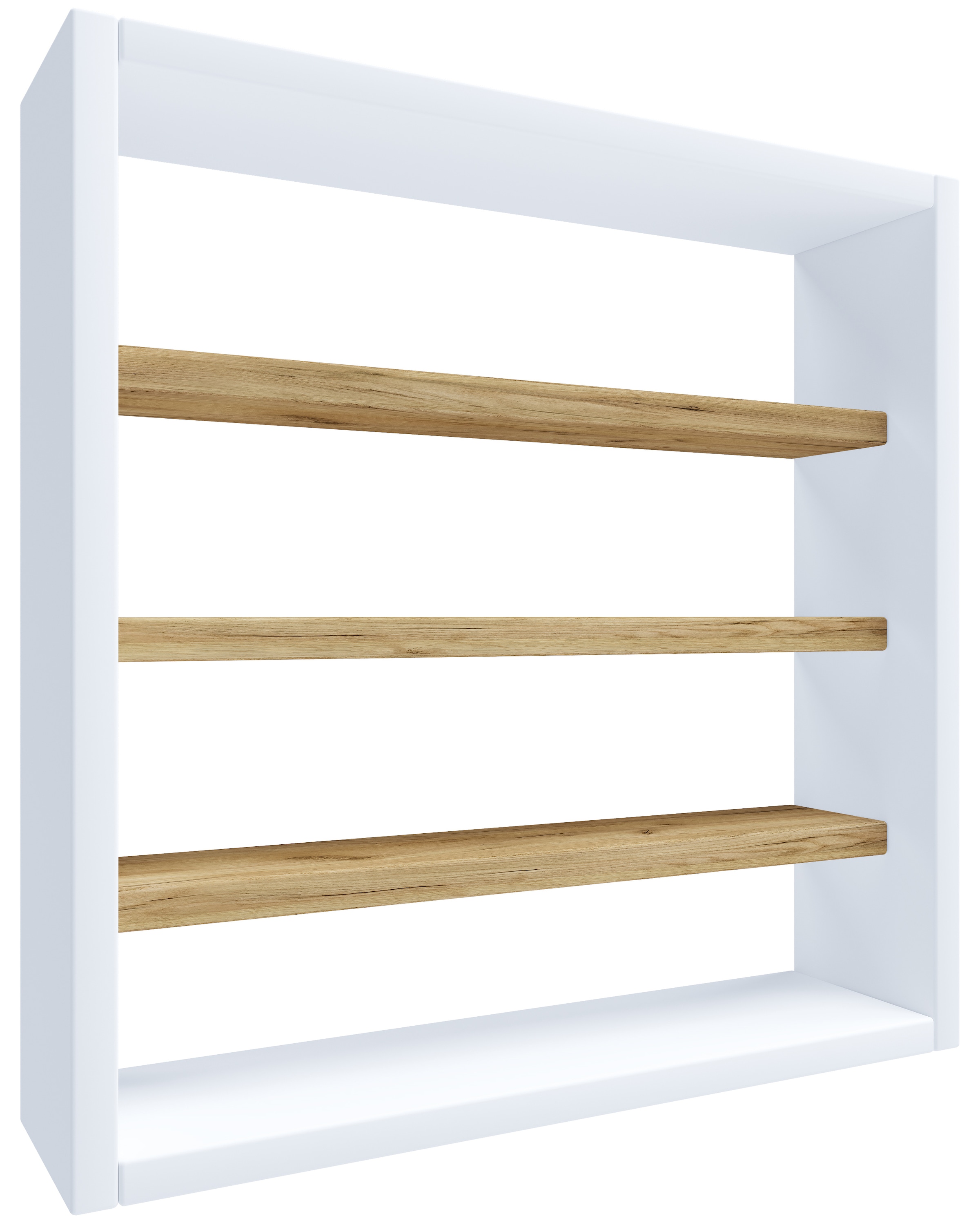 VCM Wandregal »Holz Wandregal Wandvitrine Regal Deko Osado S«