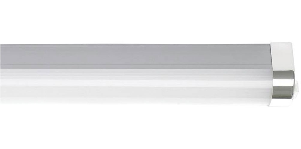 EGLO LED-Deckenleuchte »TRAGACETE 1« in silber und chrom aus Kunststoff, Stahl / inkl. LED fest integriert - 15,5 Watt, Länge ca. 60 cm