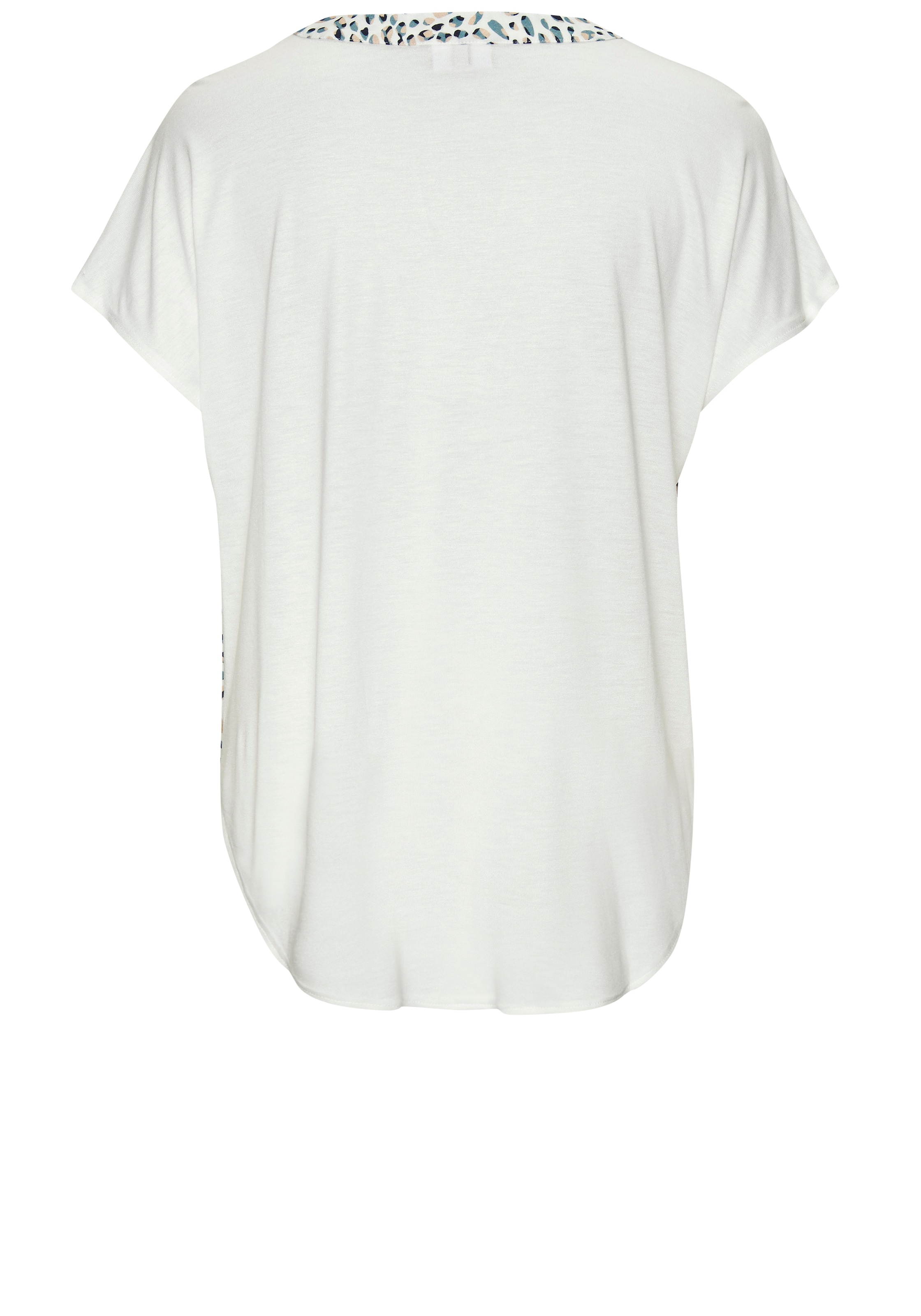 Beachtime Longshirt aus Materialmix