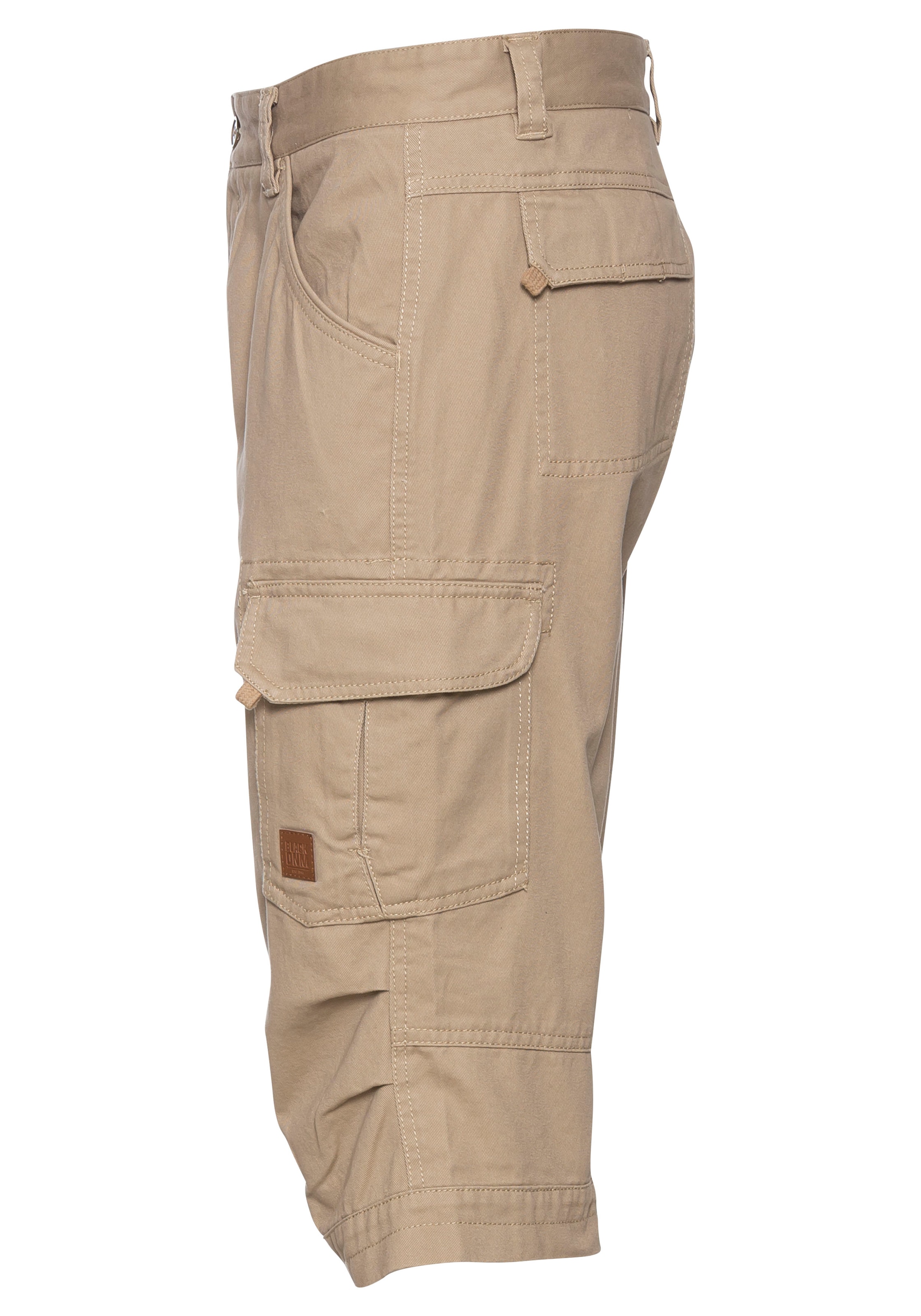 Bruno Banani Jeansbermudas, schmale Passform, gerade Beinform, mit Cargotaschen