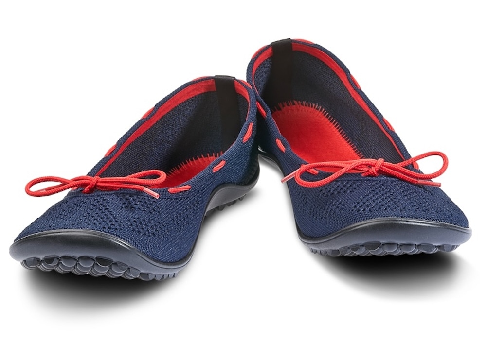 Leguano Damen Barfußschuh »STYLE MARITIM« Ballerina in blau, Größe 40