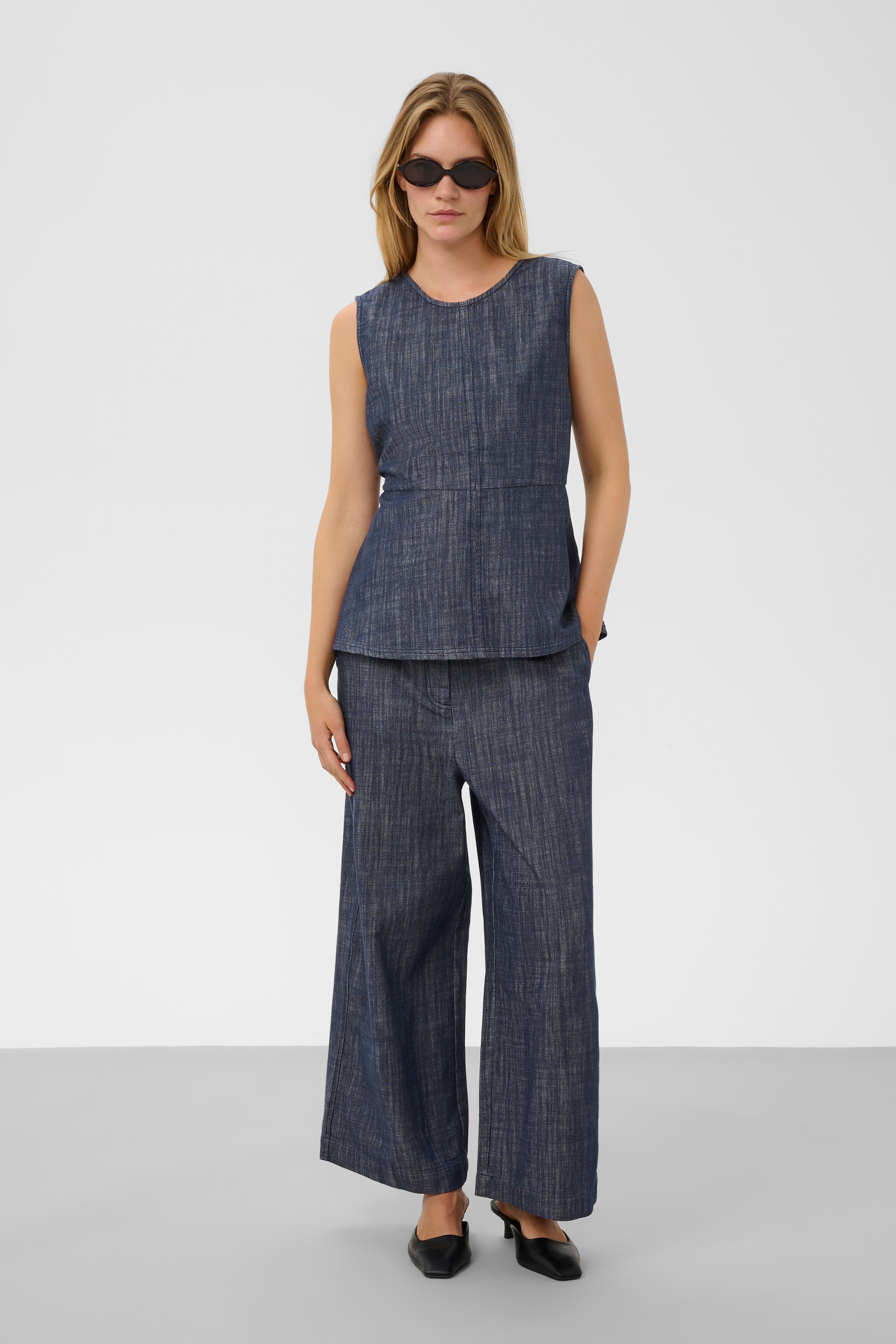 SOAKED IN LUXURY Kurzarmbluse »Bluse kurzarm SLLufira«